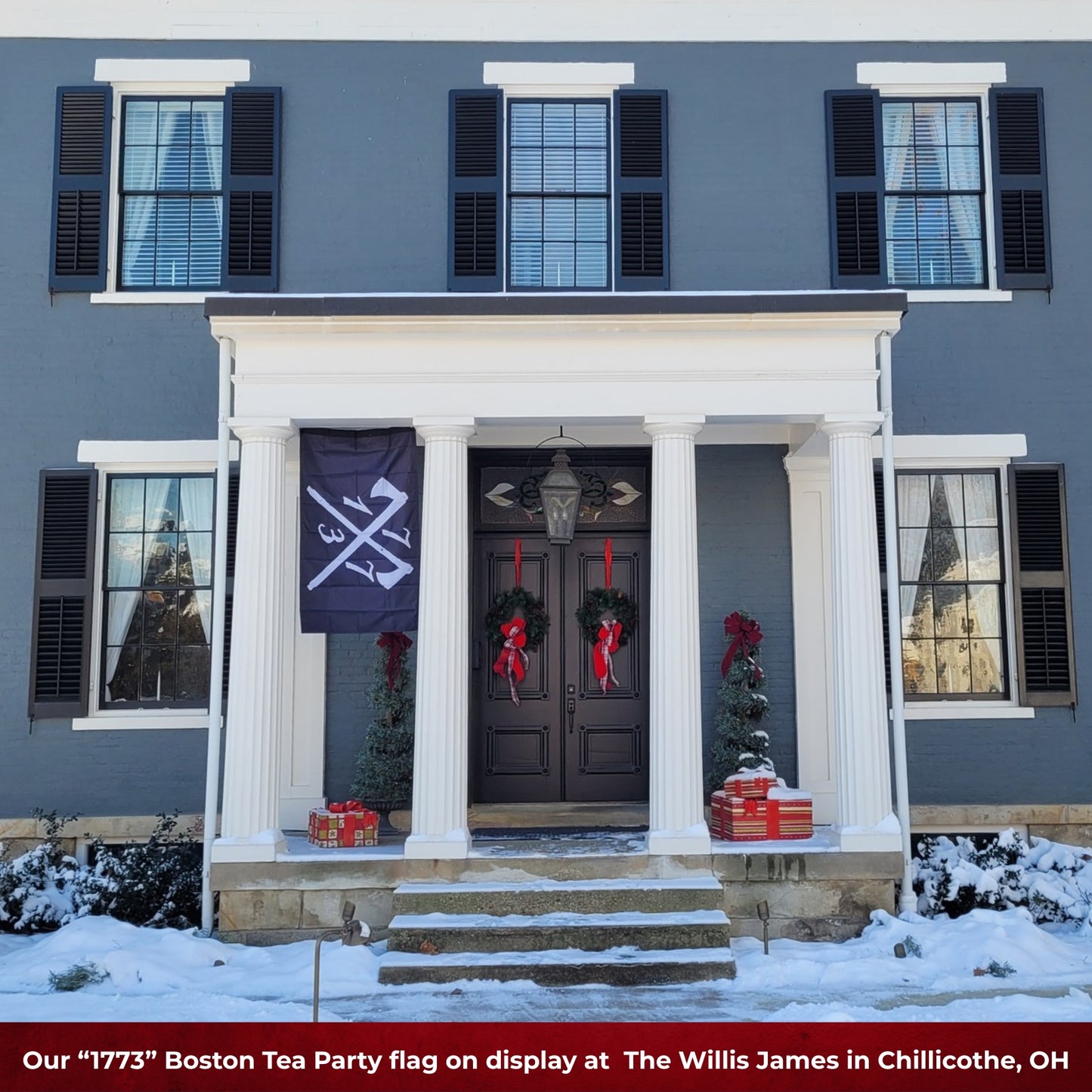 "1773" Boston Tea Party Flag — Made in America — The flag for hardcore history folks