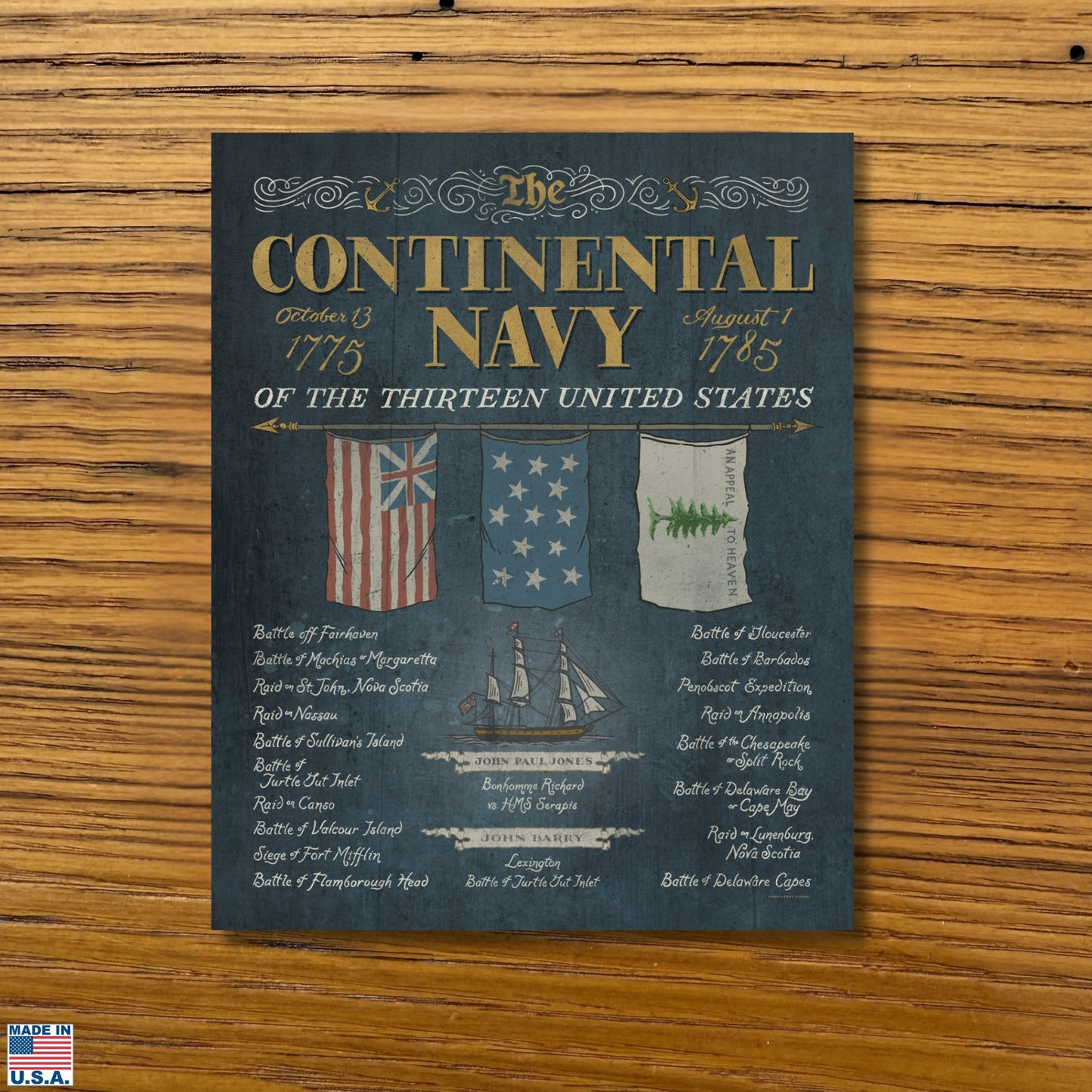 “The Continental Navy” Sticker