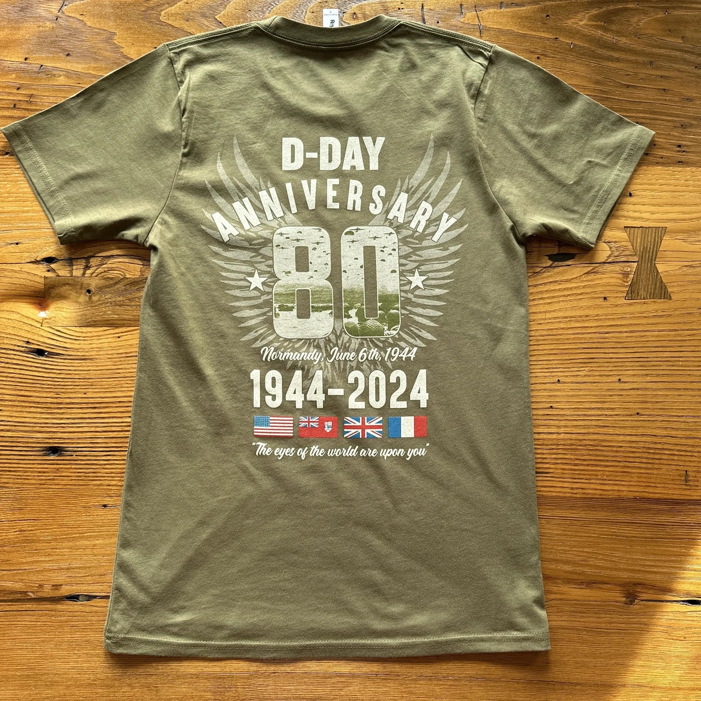 D-Day 80th Anniversary Made in America Shirt