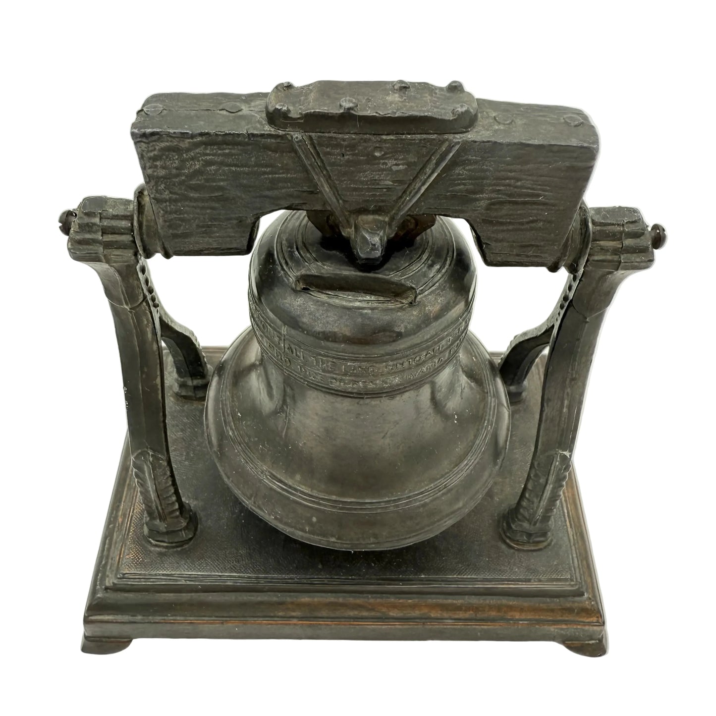 1926 Sesqui-Centennial International Exposition brass Liberty Bell bank