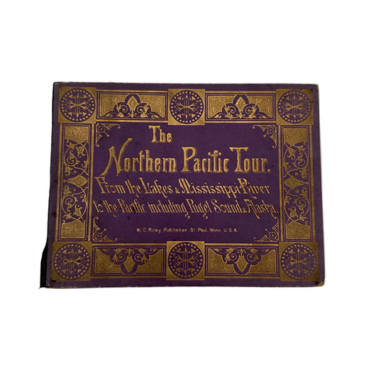 Northern Pacific Tour Panorama — Accordion-fold book — 1888