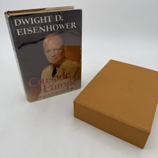 "Crusade in Europe" by Dwight D. Eisenhower — Signed copy