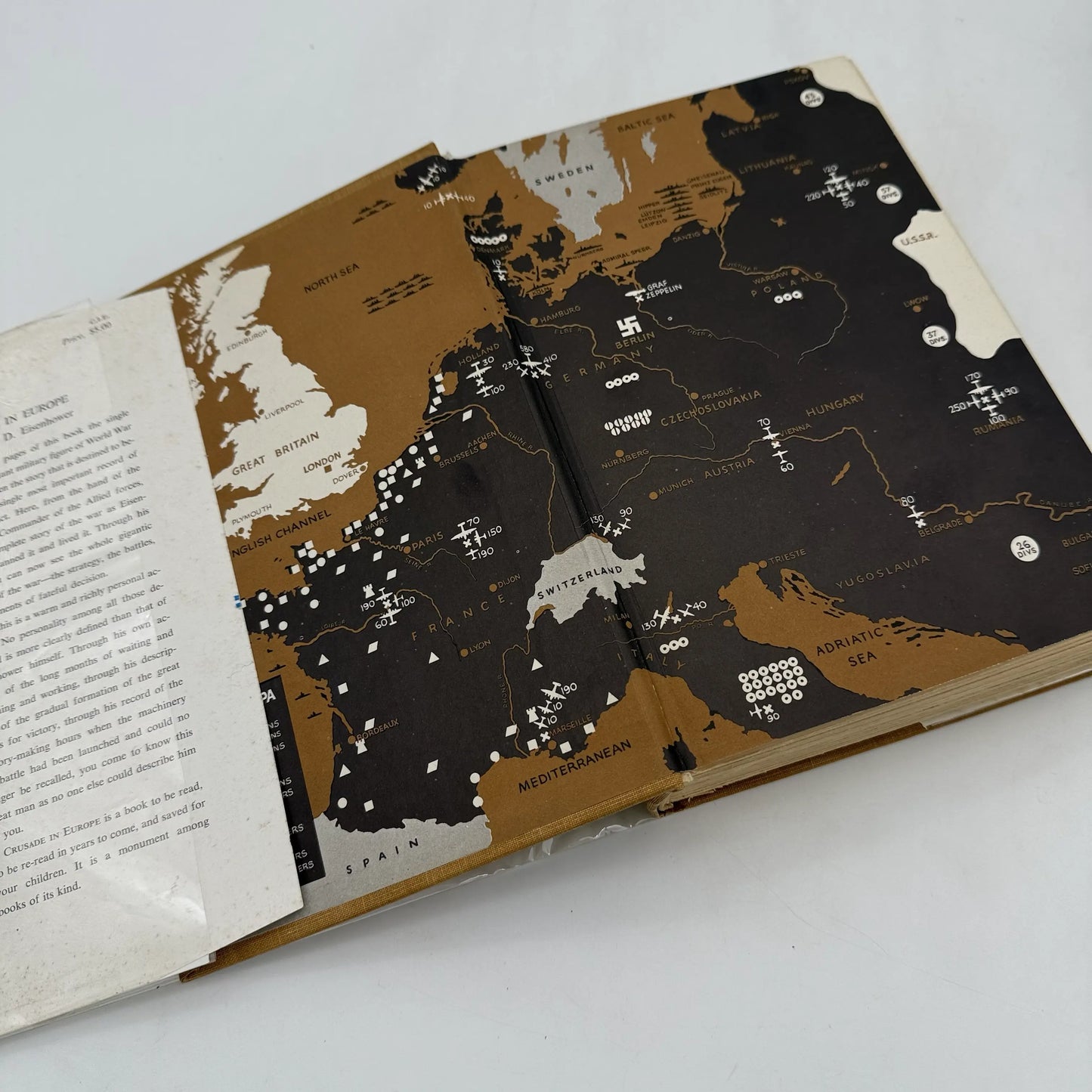 "Crusade in Europe" by Dwight D. Eisenhower — Signed copy