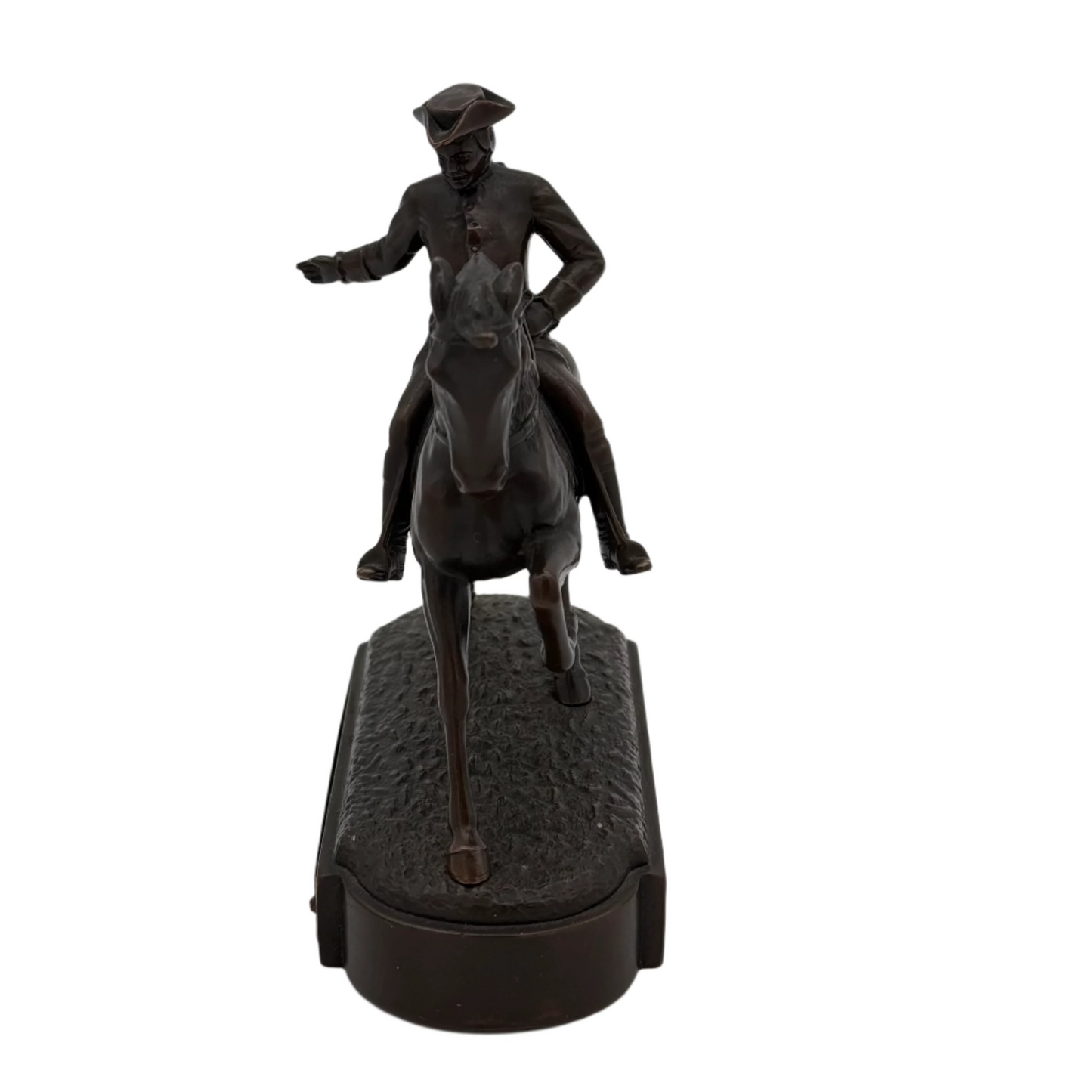 Paul Revere Desk Statue