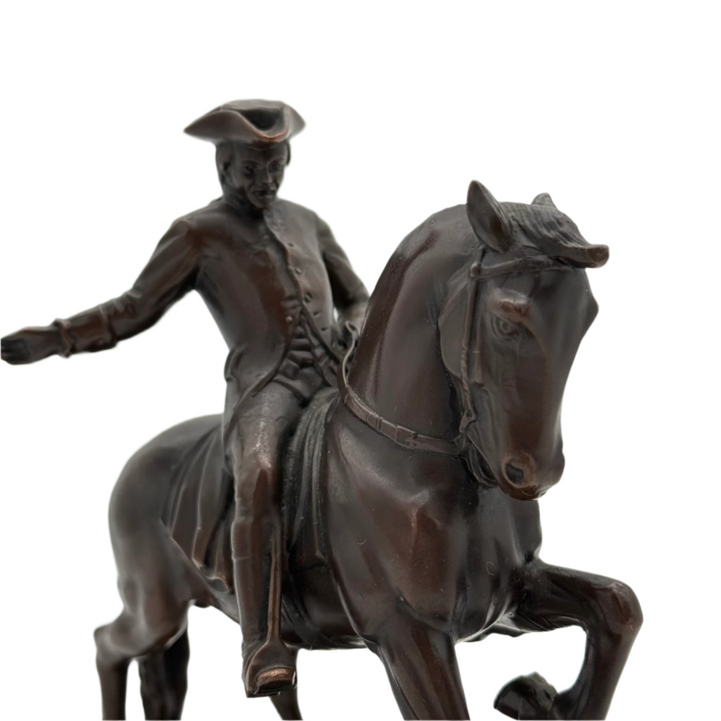Paul Revere Desk Statue