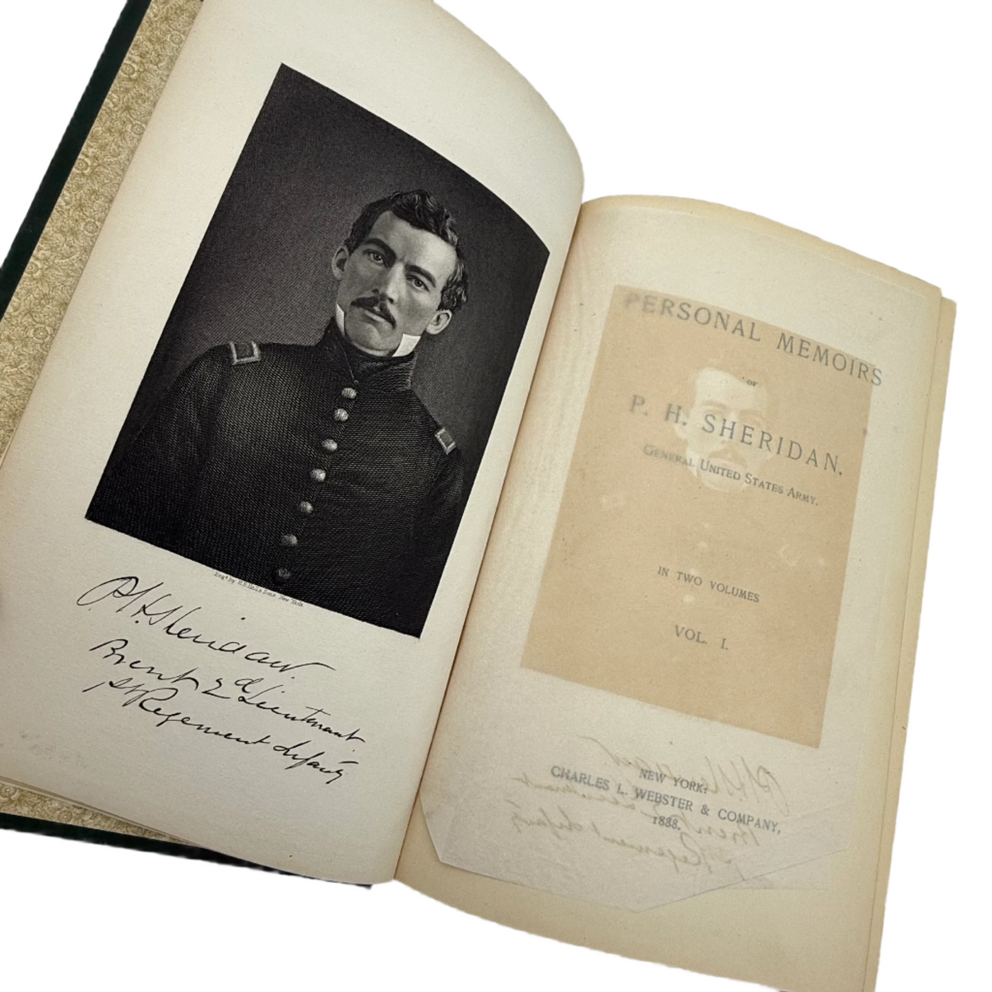 Personal Memoirs of P.H. Sheridan — Two volumes — 1888