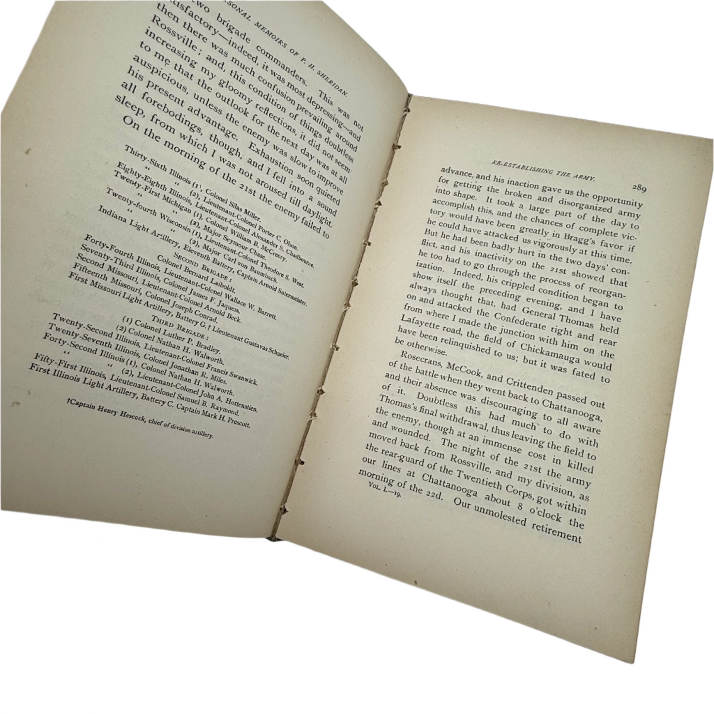 Personal Memoirs of P.H. Sheridan — Two volumes — 1888