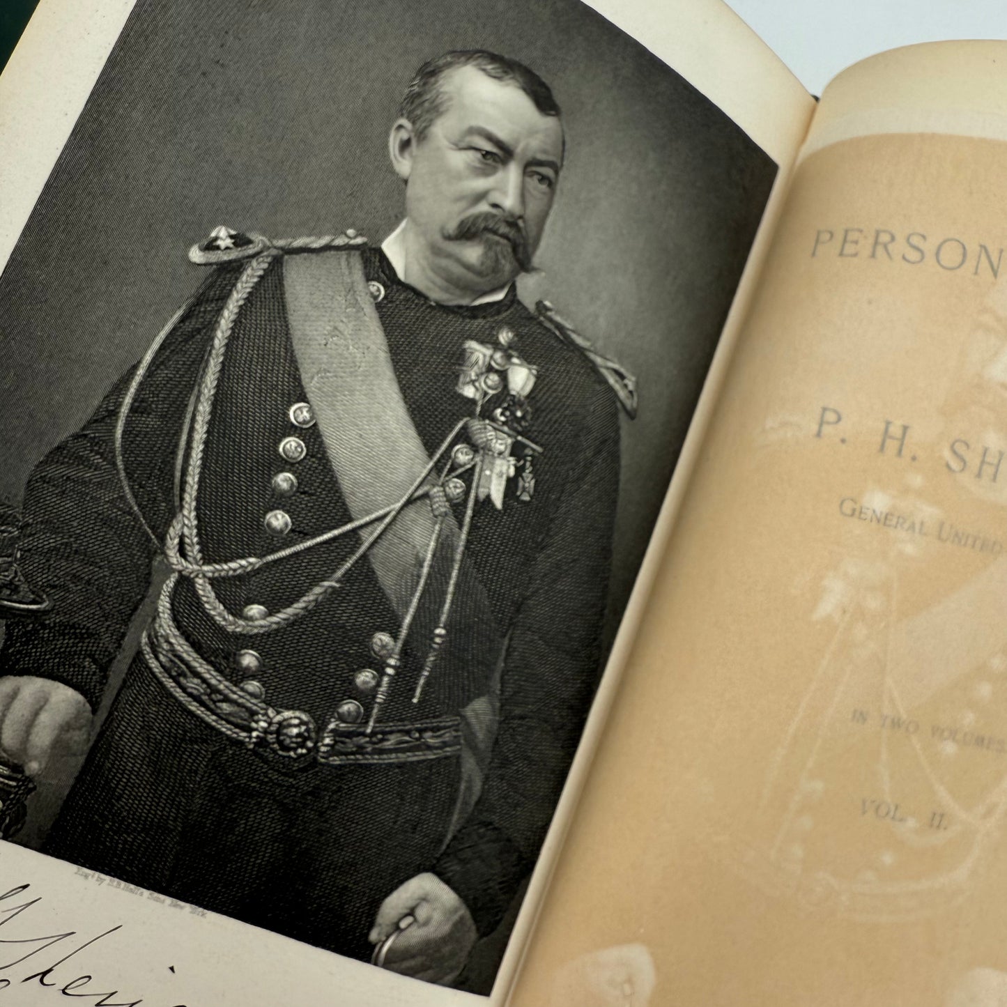 Personal Memoirs of P.H. Sheridan — Two volumes — 1888