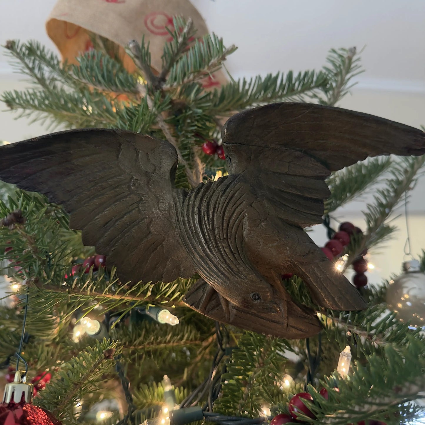 Small Carved American Eagle — Only one