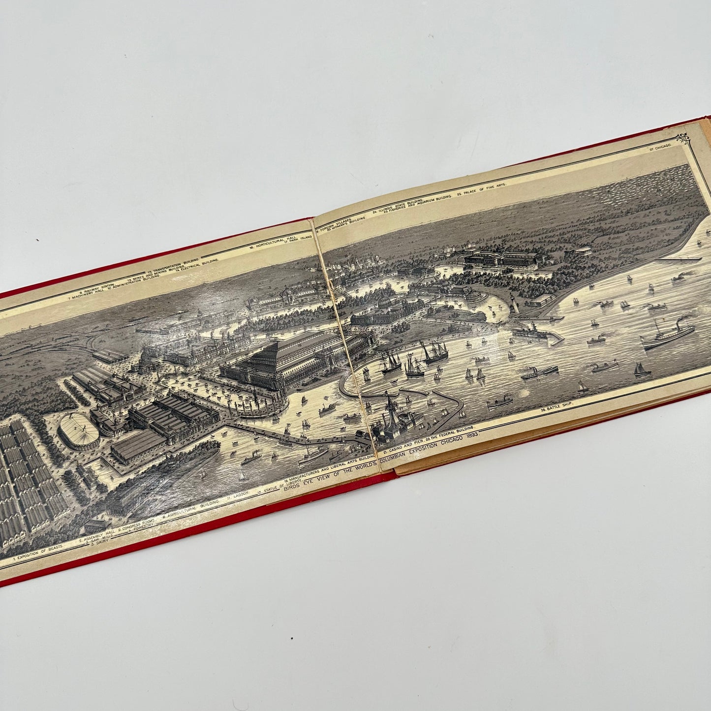 The History of the World's Columbian Exposition — Volume III — Exhibits — With three other publications