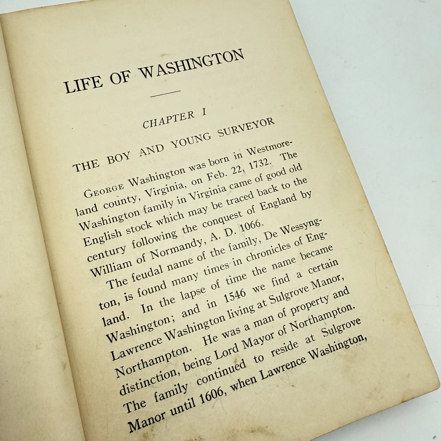 Six books about the life of George Washington from 1887 to 1953 — For young adult readers