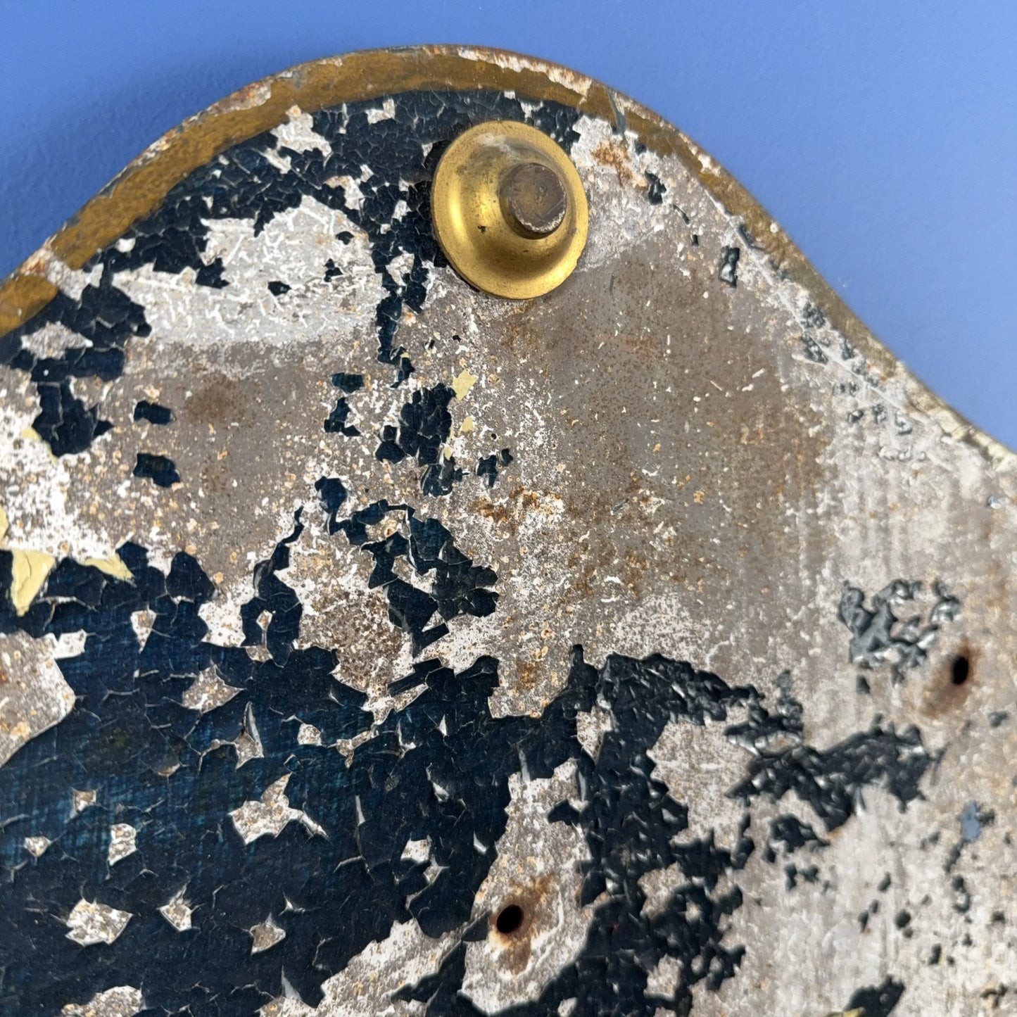 American Flag Tin shield — Early 1900s