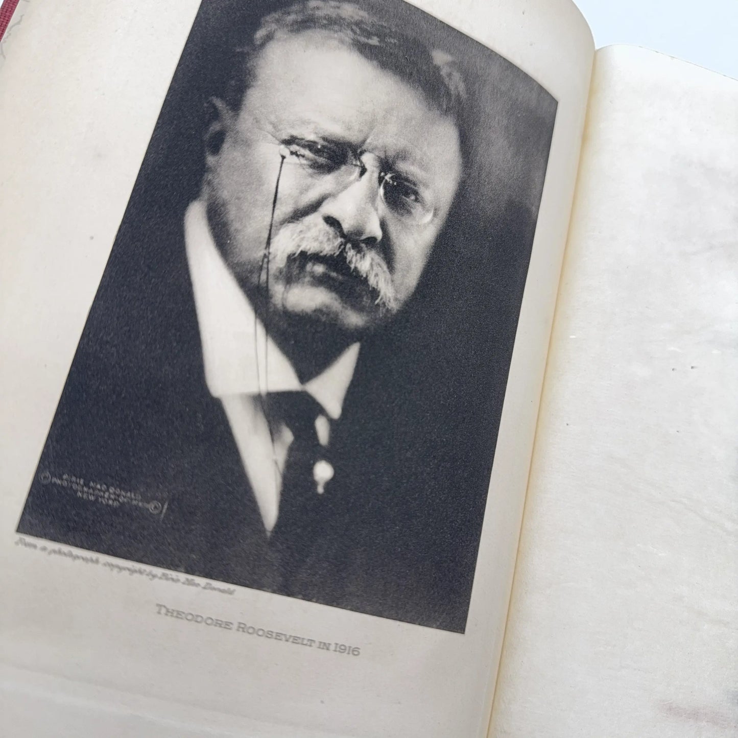 SOLD — "The Works of Theodore Roosevelt" — Five volumes in a numbered set from the Memorial Edition