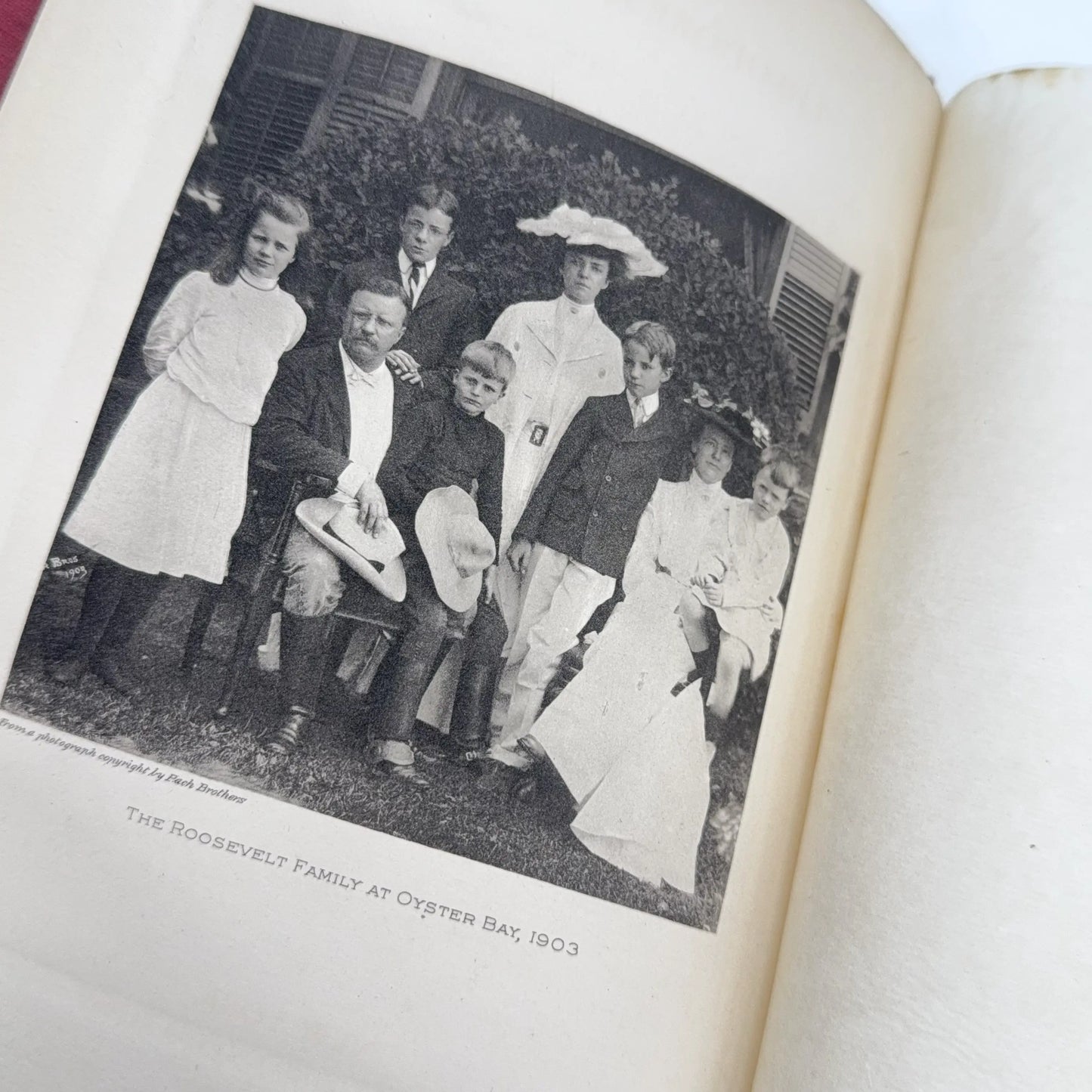SOLD — "The Works of Theodore Roosevelt" — Five volumes in a numbered set from the Memorial Edition