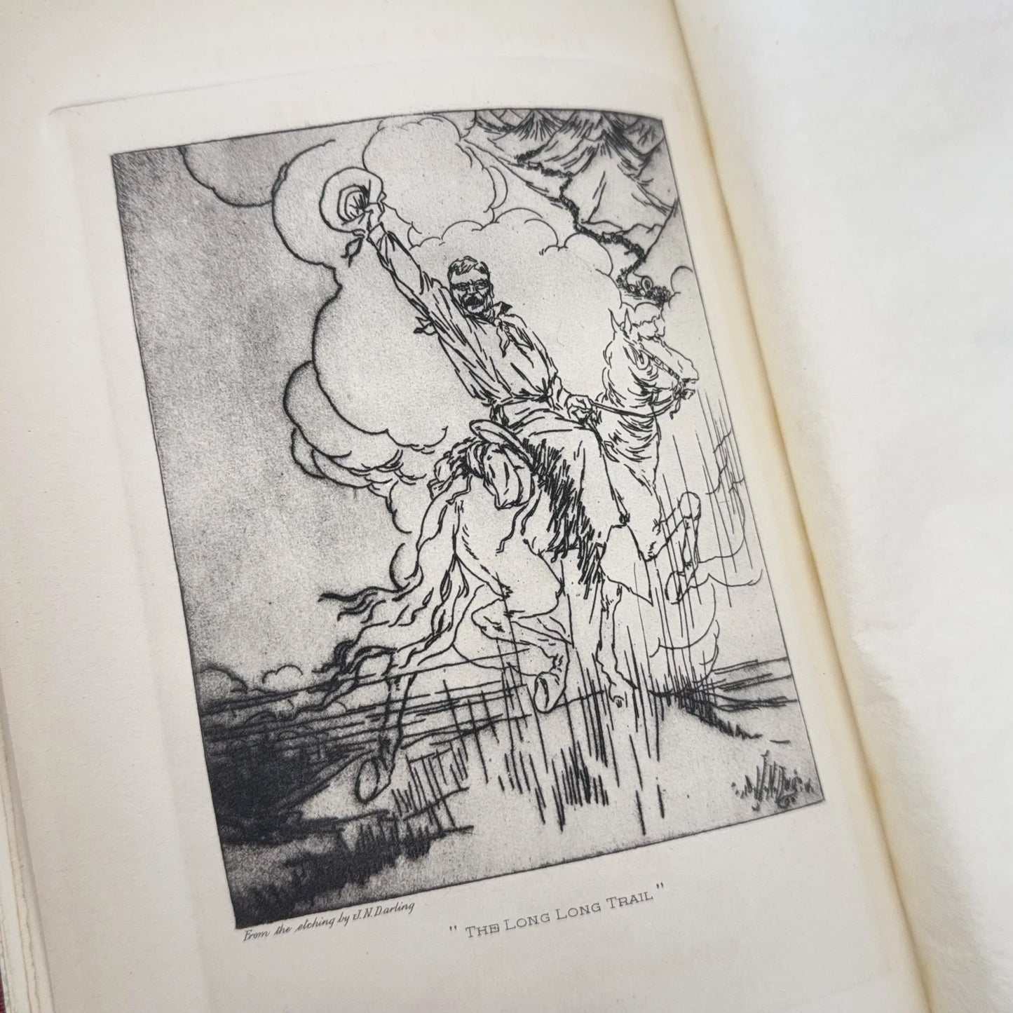 SOLD — "The Works of Theodore Roosevelt" — Five volumes in a numbered set from the Memorial Edition