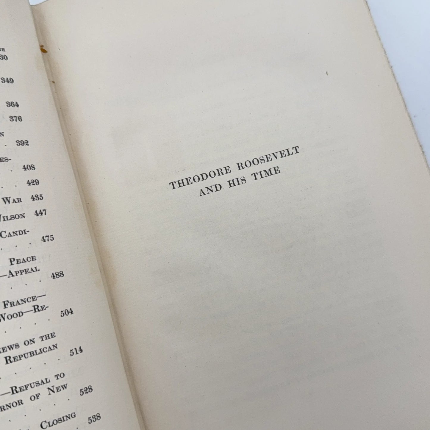 SOLD — "The Works of Theodore Roosevelt" — Five volumes in a numbered set from the Memorial Edition