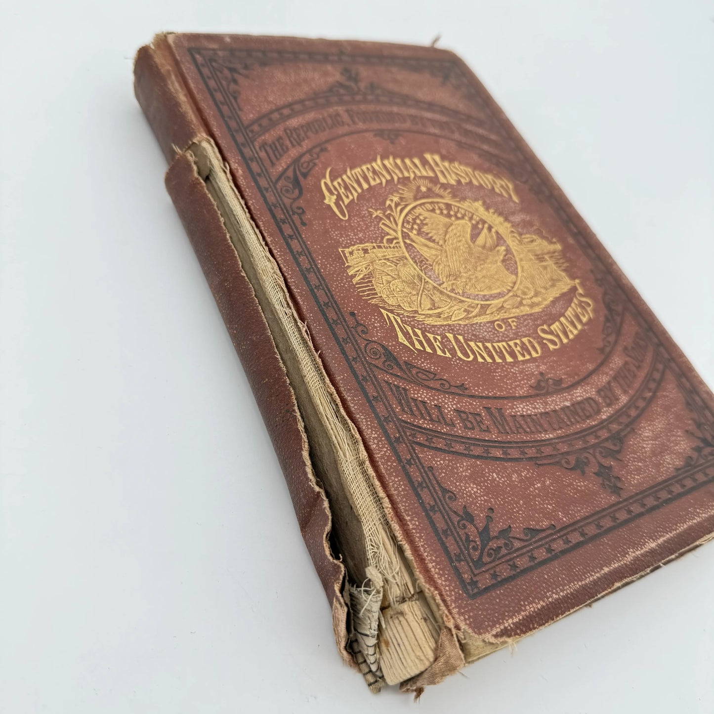 "Centennial History of the United States" by James Dabney McCabe — Salesman's copy