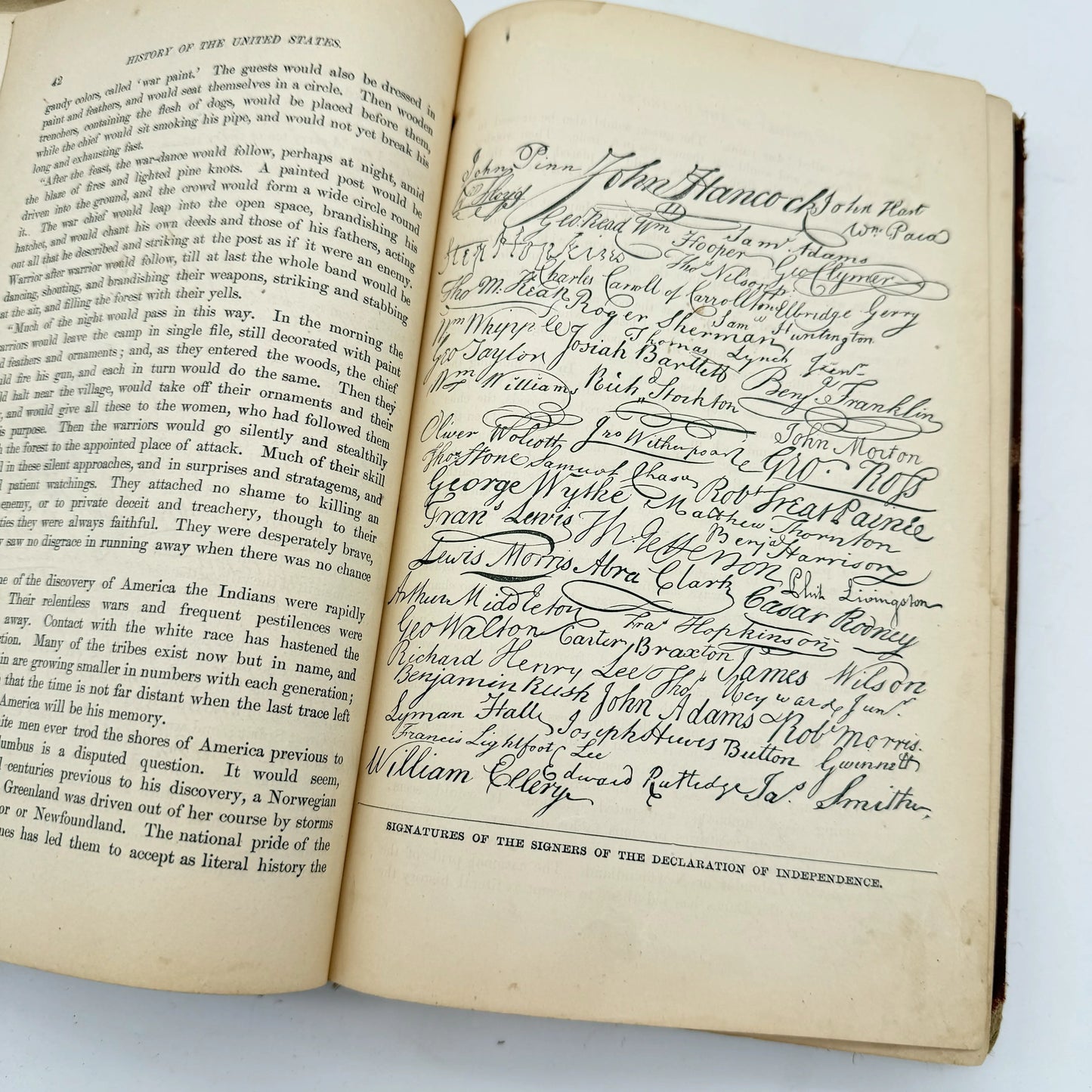 "Centennial History of the United States" by James Dabney McCabe — Salesman's copy