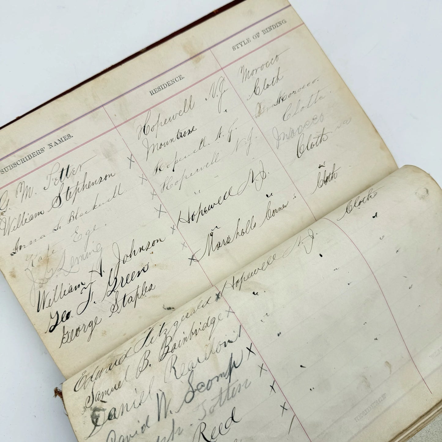 "Centennial History of the United States" by James Dabney McCabe — Salesman's copy