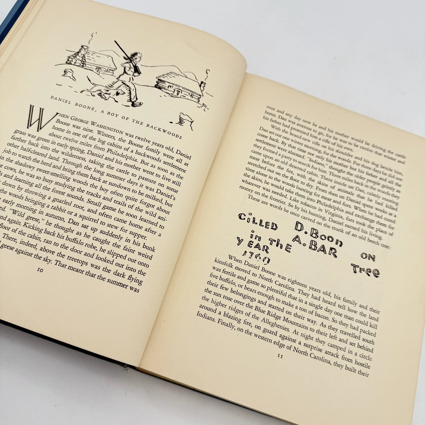 "George Washington's World" by Genevieve Foster — Signed by the author — Book for young adults