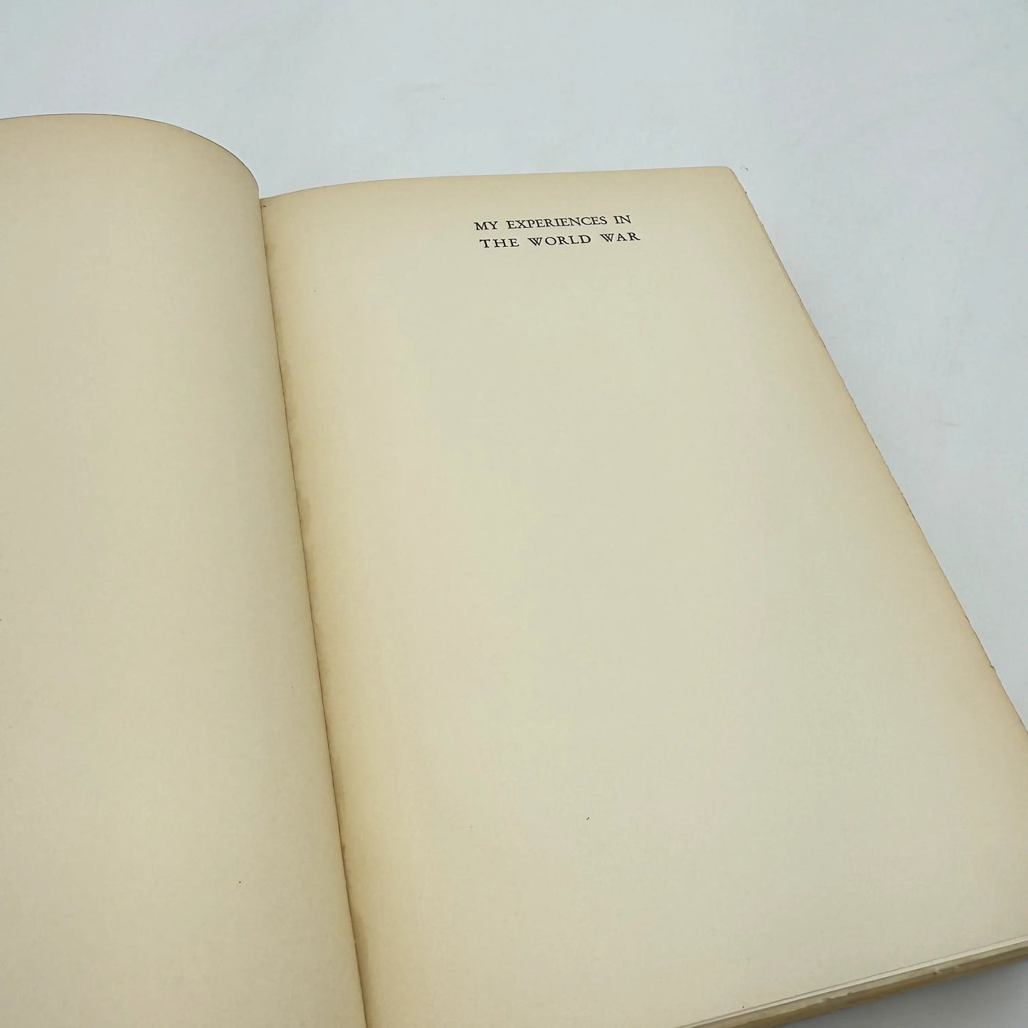 "My Experiences in the World War" by John J. Pershing — 1921 — Two Volume Set