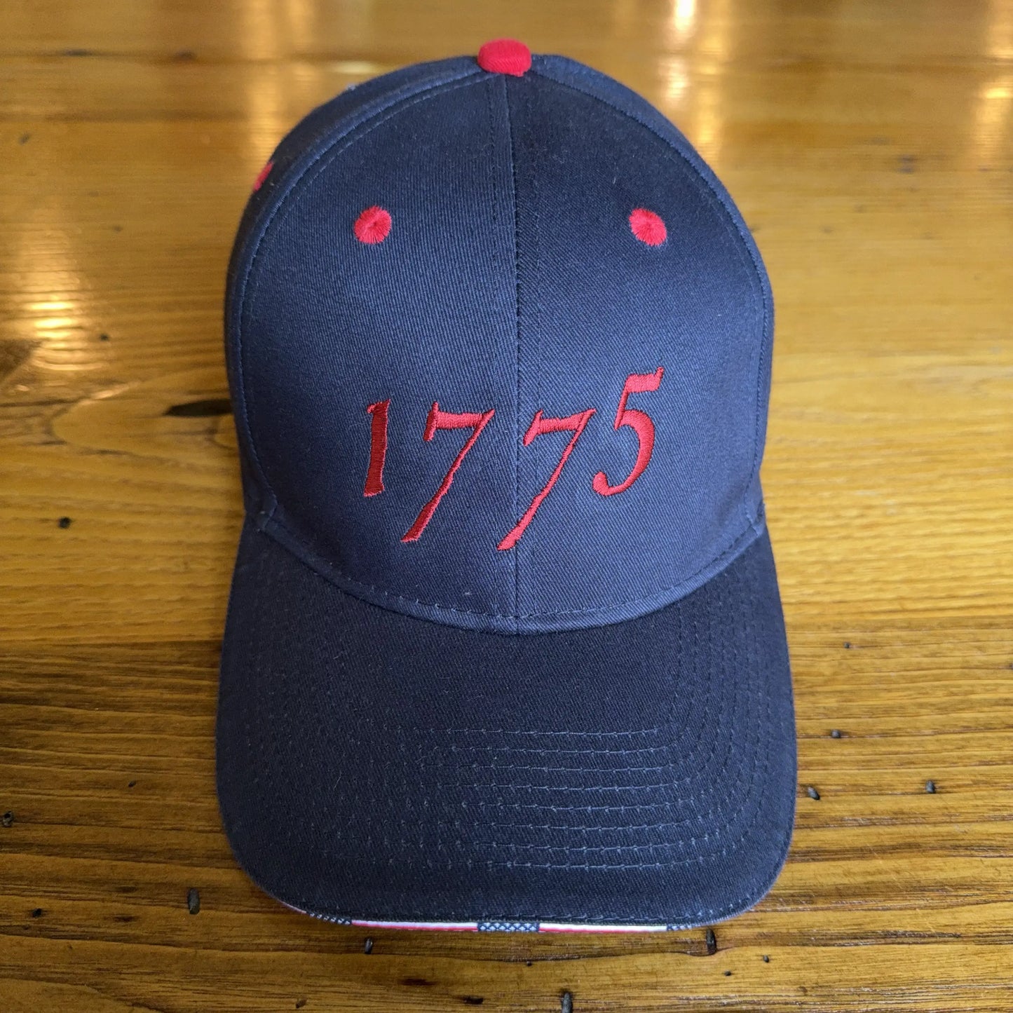 Embroidered "1775 Battle of Lexington" cap with Old North Church Lantern