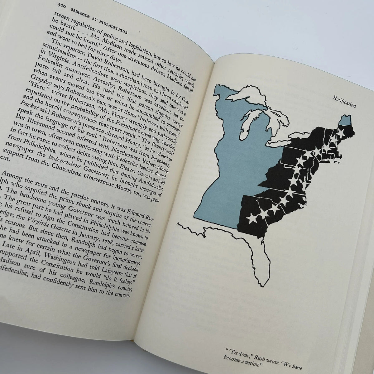 "Miracle at Philadelphia: The Story of the Constitutional Convention, May to September 1787" by Catherine Drinker Bowen- In a slip case