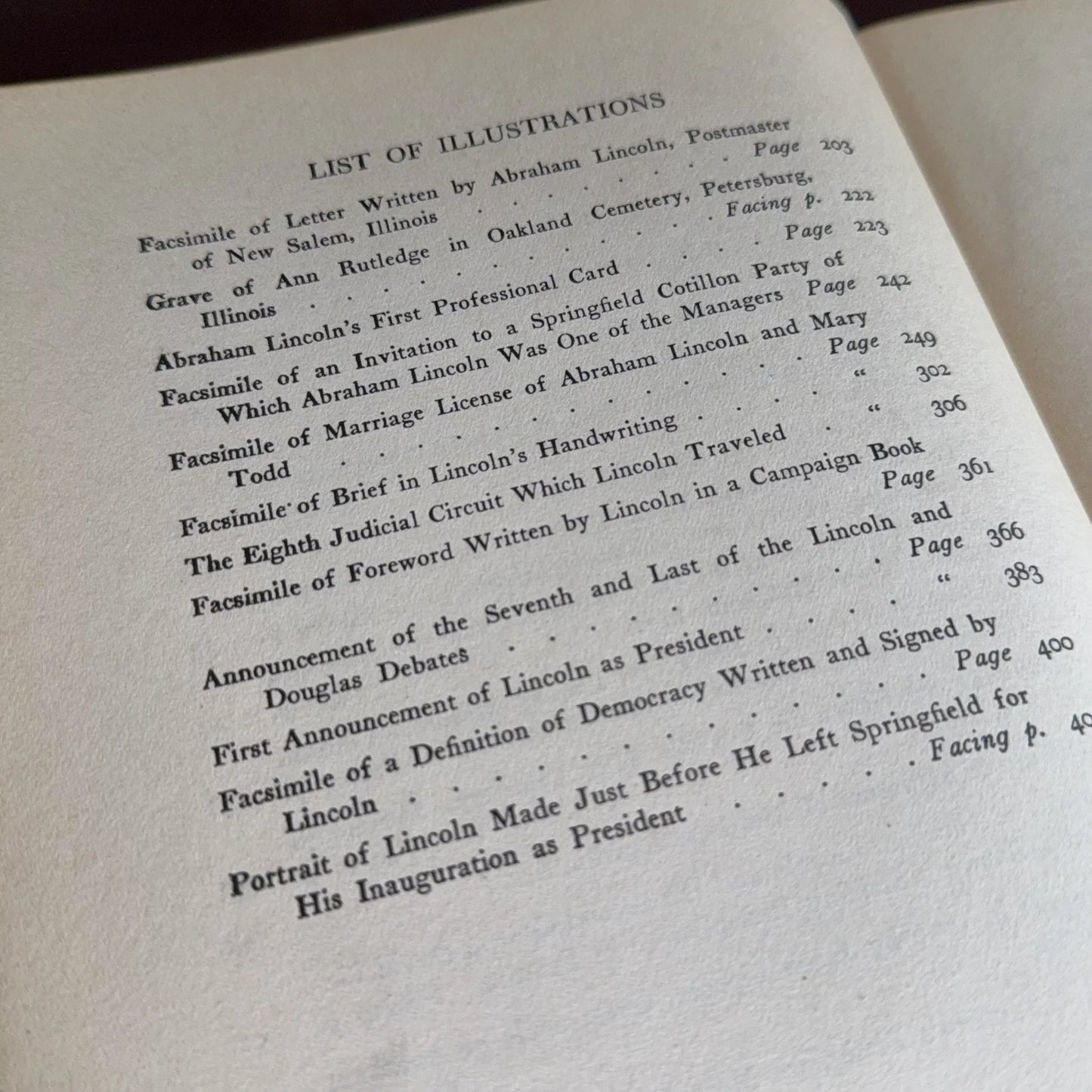 "In the Footsteps of the Lincolns" by Ida Tarbell — Signed and inscribed