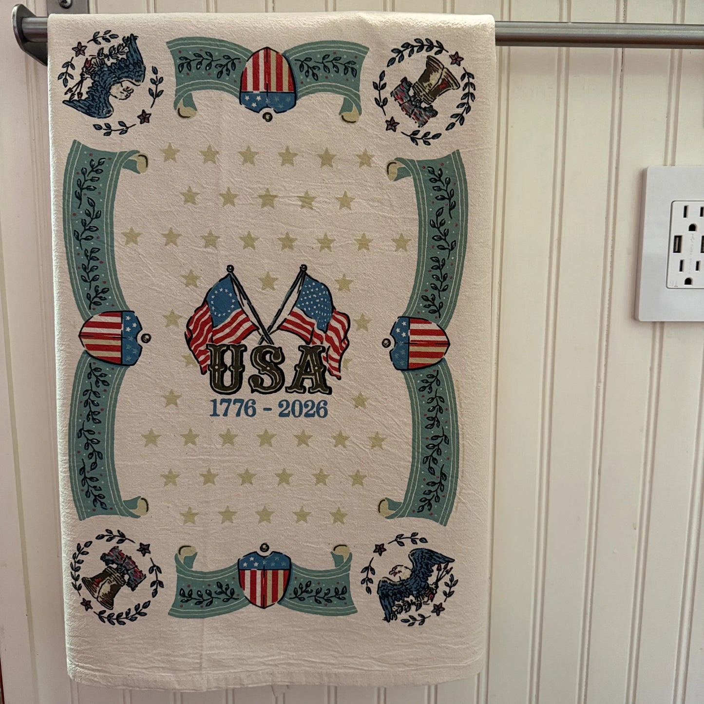 USA 1776 - 2026 Tea Towel — Made in America