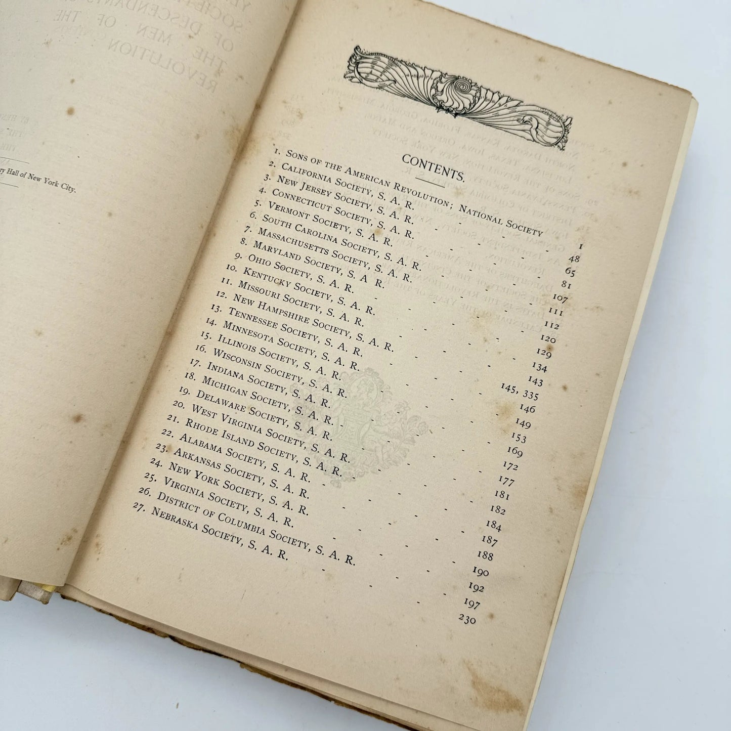 "Year Book of the Societies Composed of Descendants of the Men of the Revolution" by Henry Hall