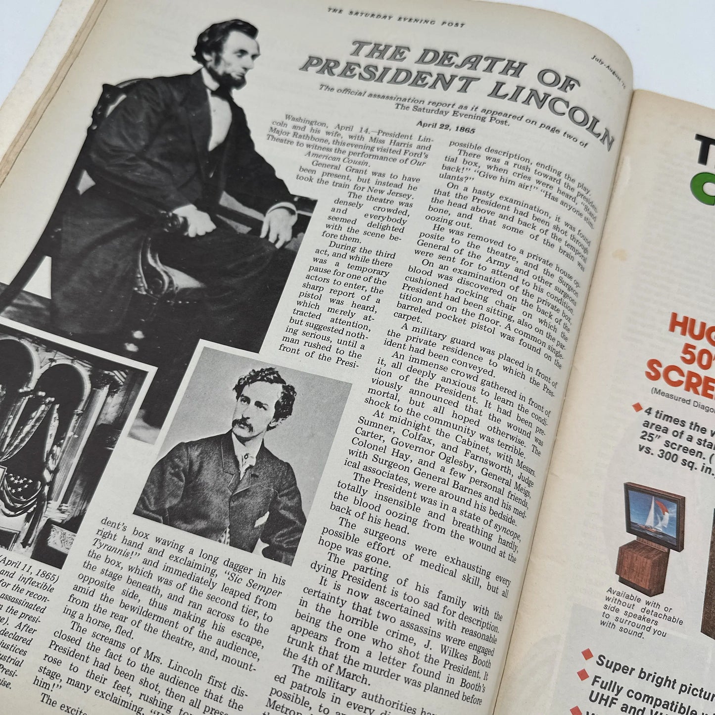 The Saturday Evening Post — Bicentennial edition - With historic articles and Rockwell's famous Four Freedoms