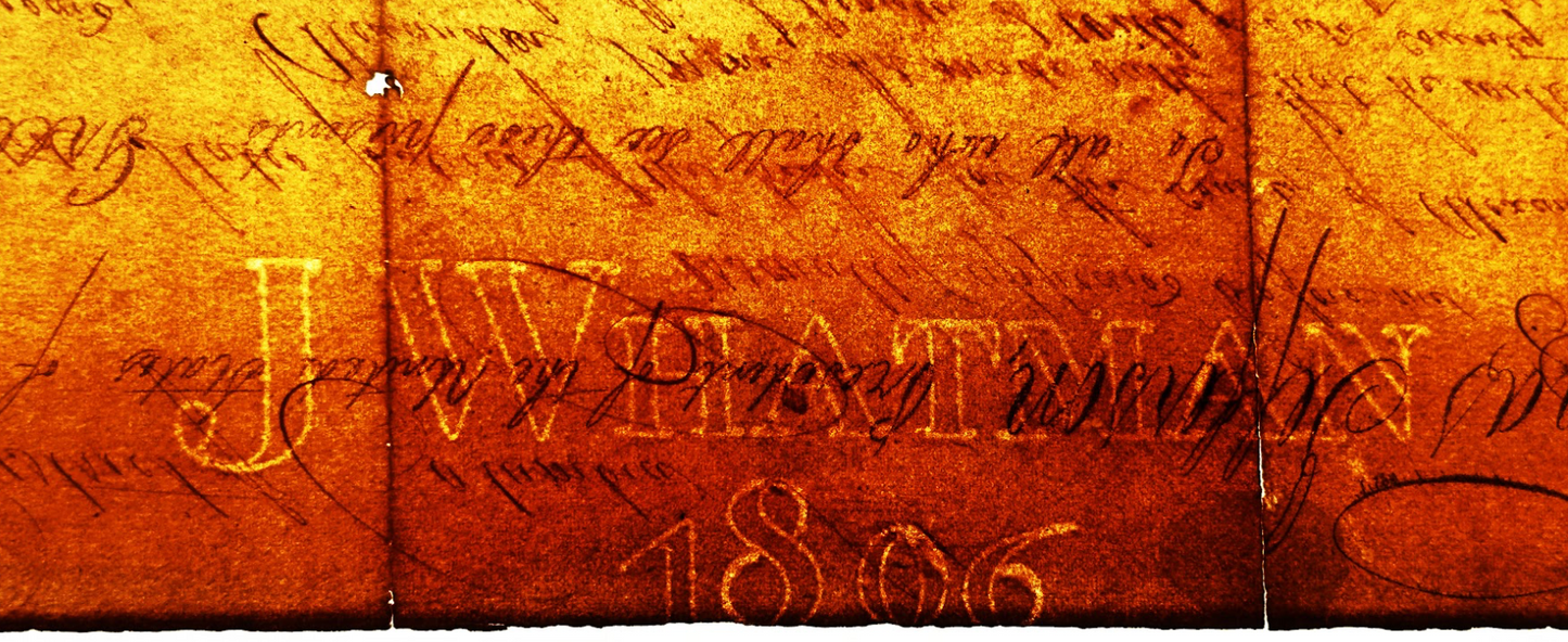Presidential appointment signed by Thomas Jefferson and James Madison - 1807 - In an antique frame