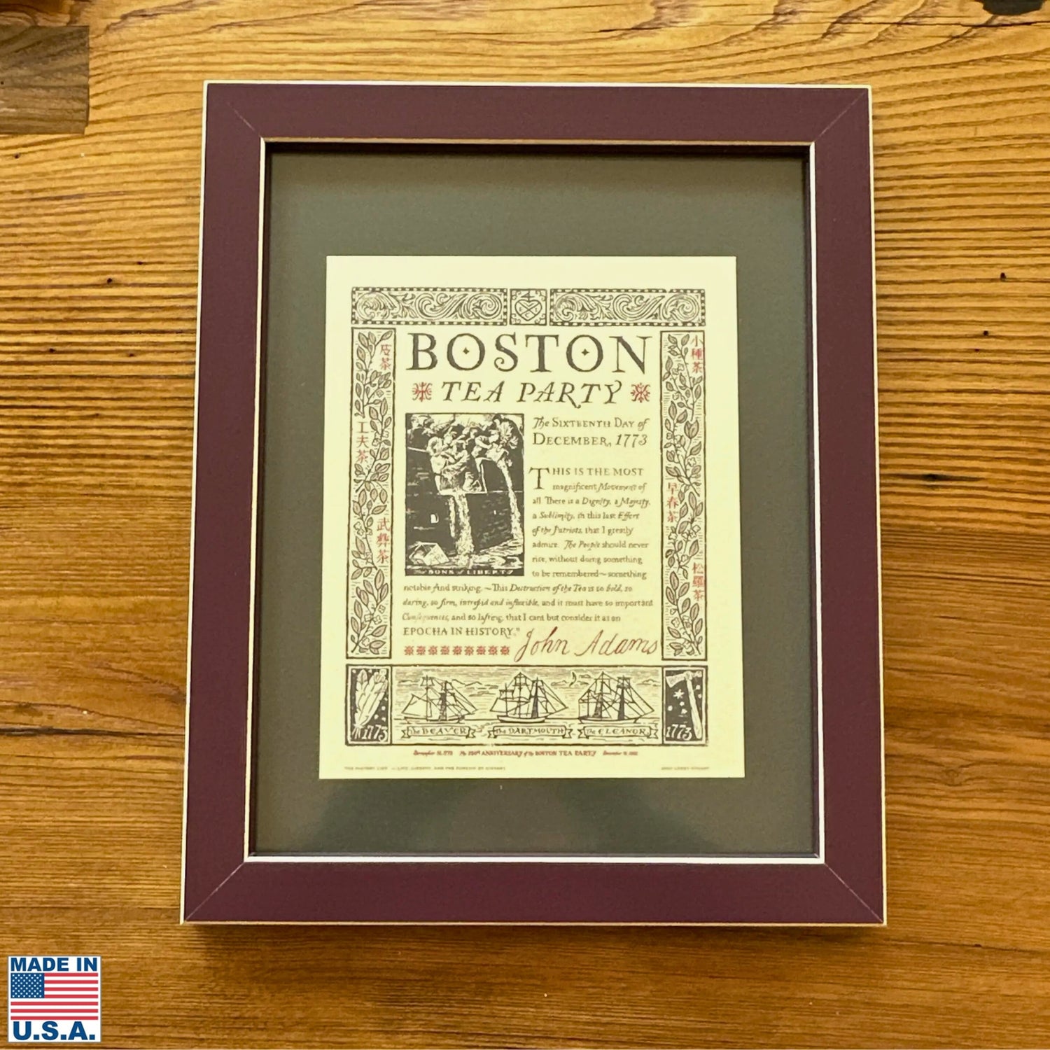 Our "1773" Boston Tea Party Collection