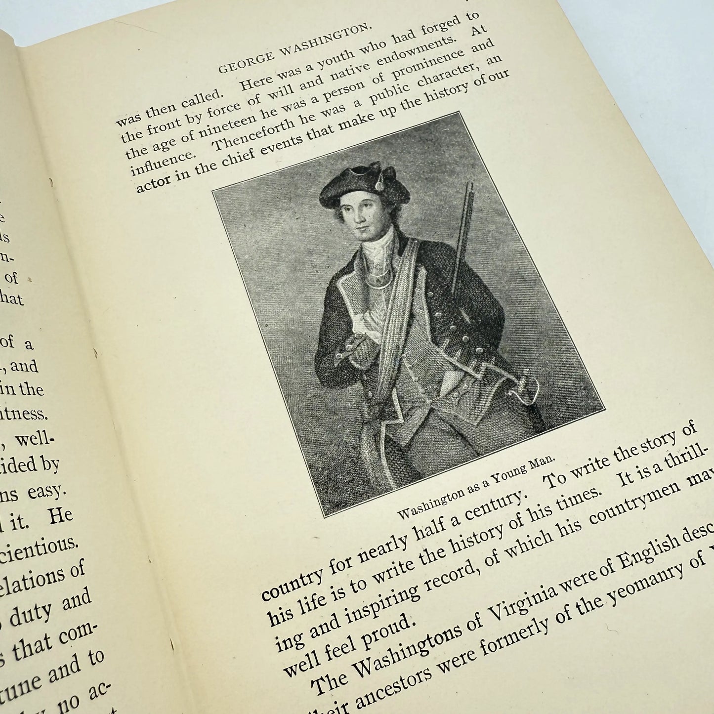 Six books about the life of George Washington from 1887 to 1953 — For young adult readers
