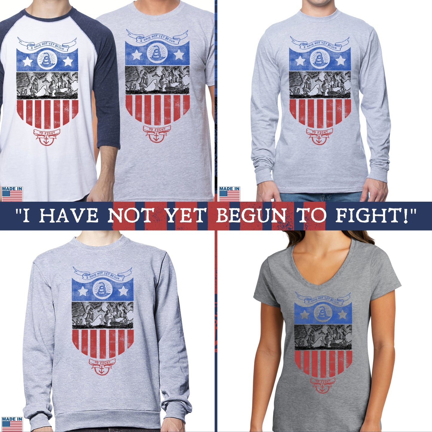 "I have not yet begun to fight!" Collection from The History List Store.