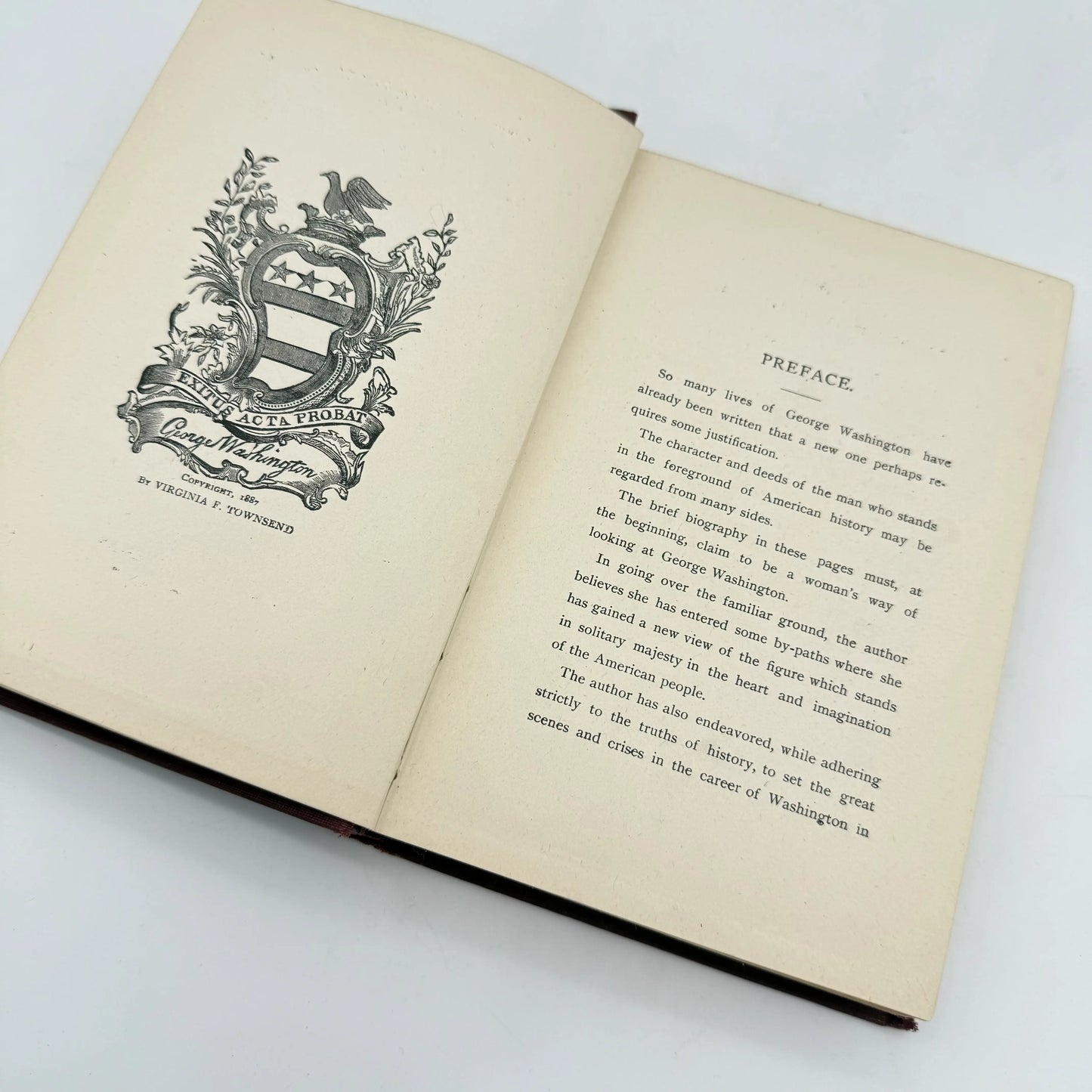 Six books about the life of George Washington from 1887 to 1953 — For young adult readers