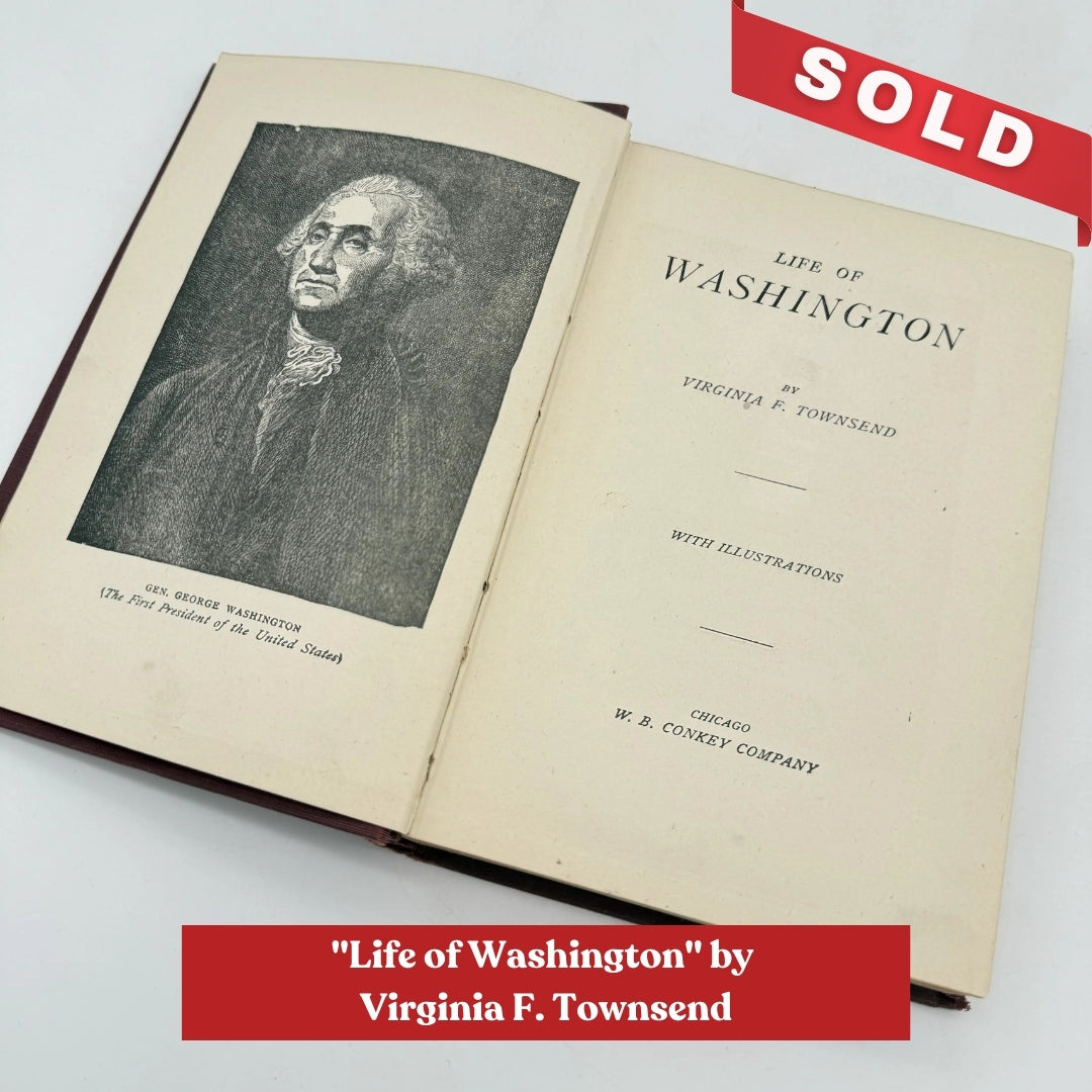 Six books about the life of George Washington from 1887 to 1953 — For young adult readers