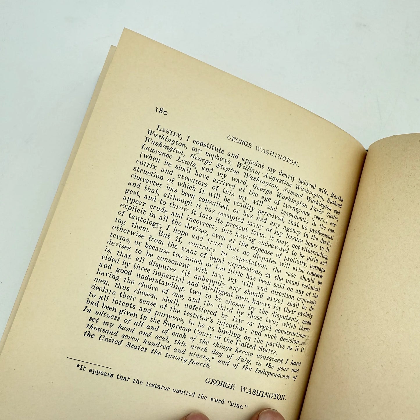 Six books about the life of George Washington from 1887 to 1953 — For young adult readers