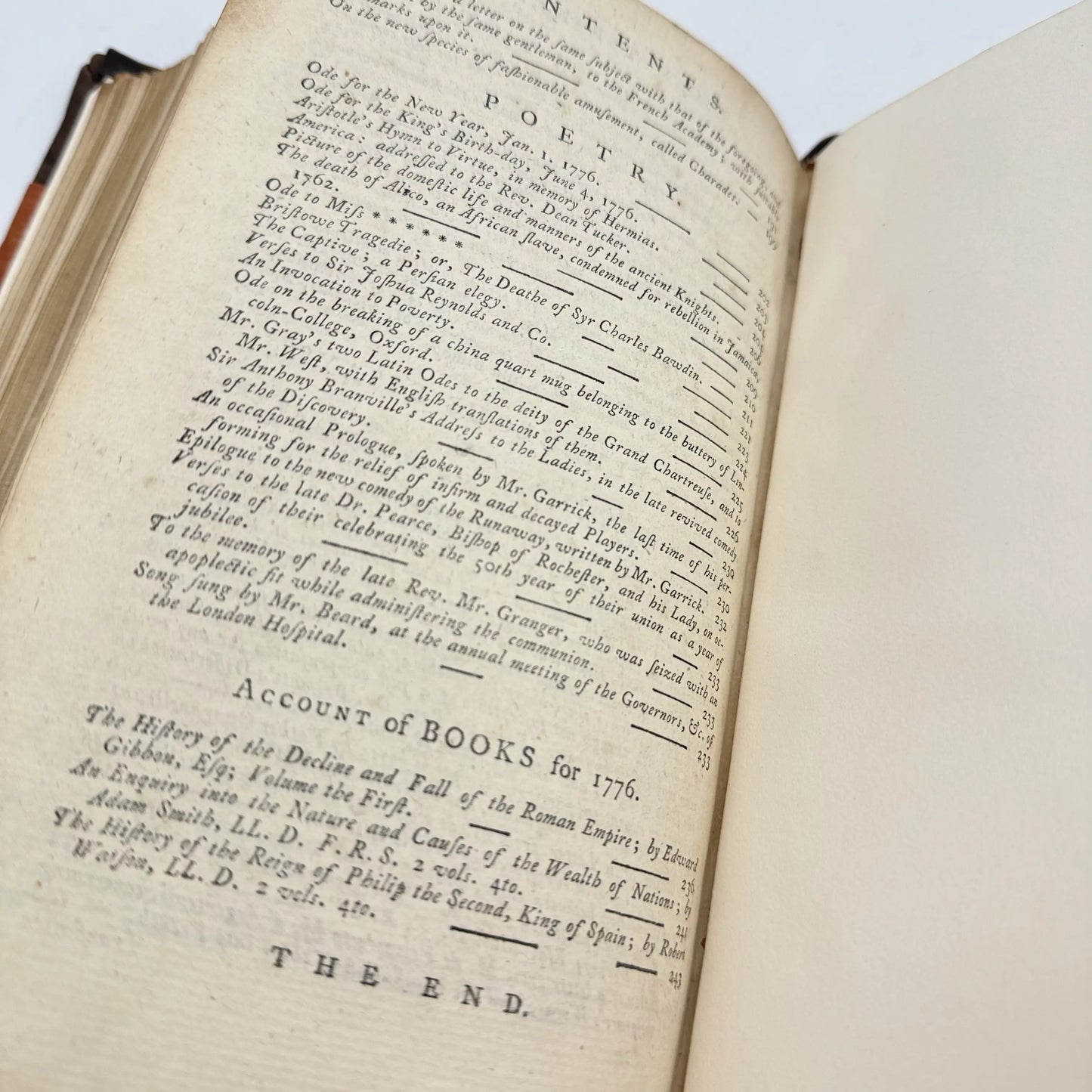 The Annual Register, Or a View of the History, Politics and Literature, For the Year 1776