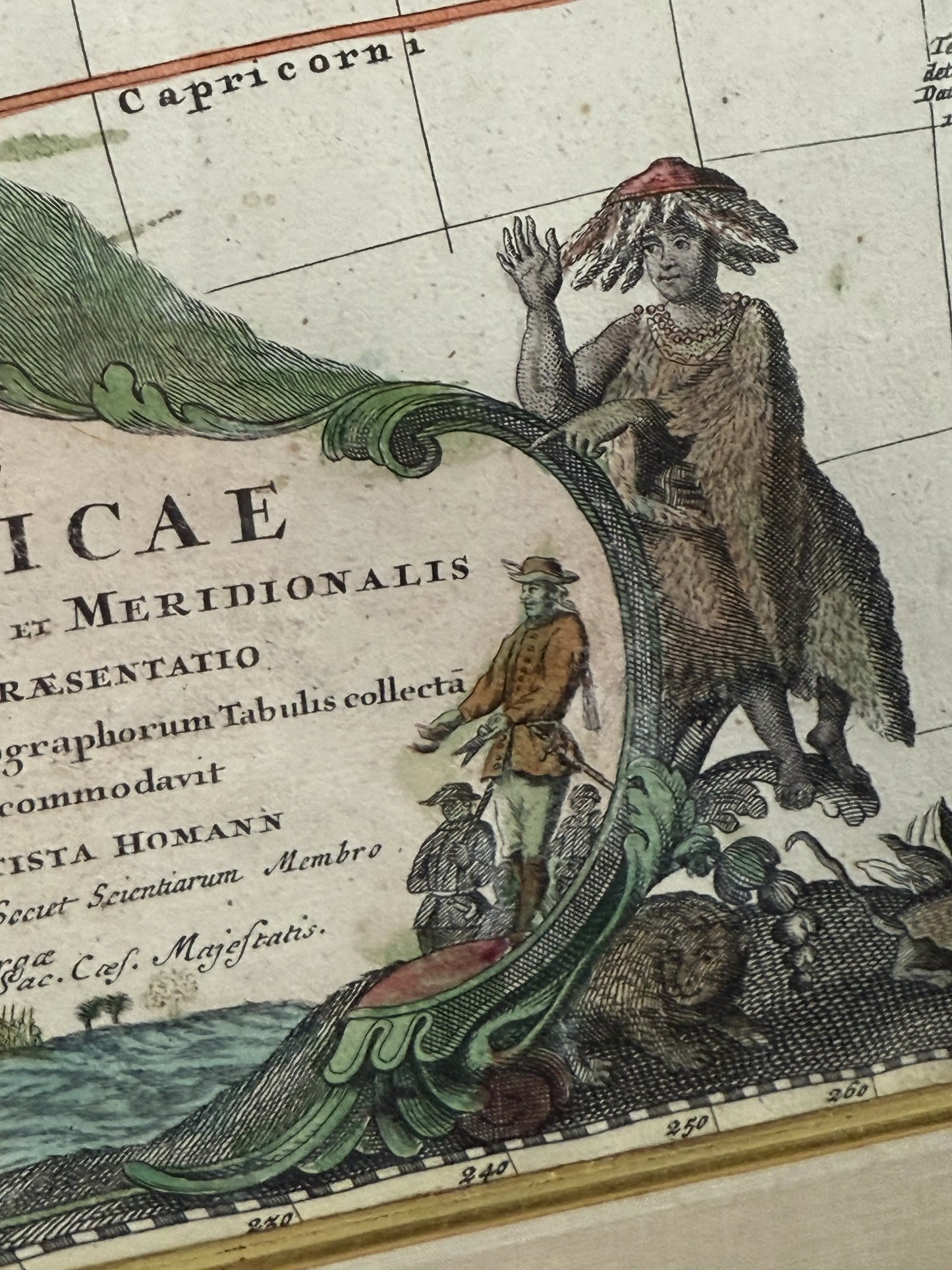 "Totius Americae Septentrionalis et Meridionalis" — Map of America — c1710