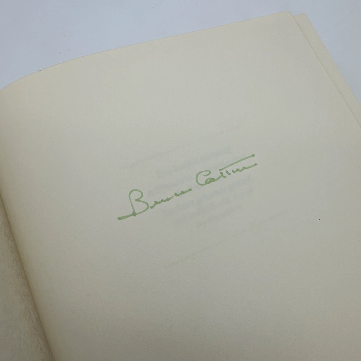 "A Stillness at Appomattox" signed by the author Bruce Catton — A beautiful private printing, leather-bound with gilt lettering