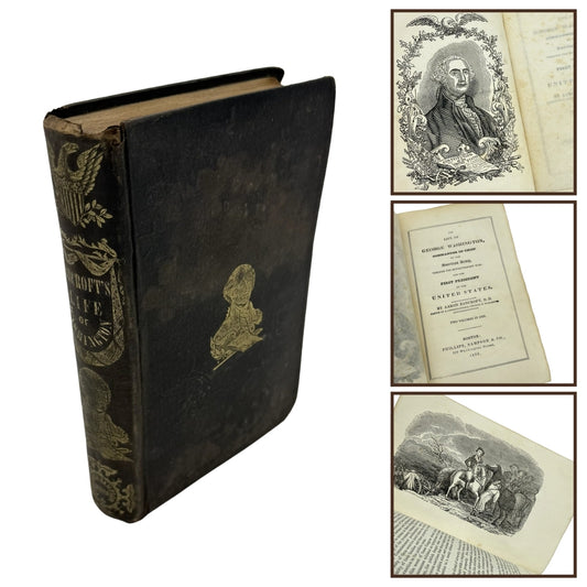 "Life of George Washington" by Aaron Bancroft — 1852