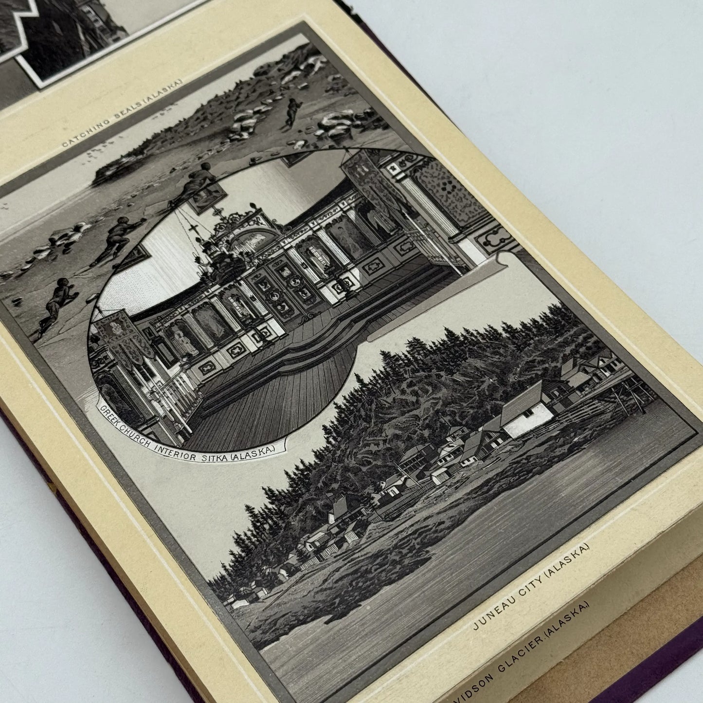 Northern Pacific Tour Panorama — Accordion-fold book — 1888