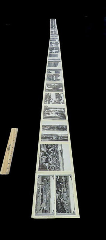Northern Pacific Tour Panorama — Accordion-fold book — 1888