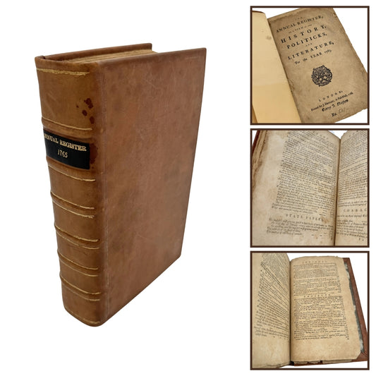 Annual Register for 1765 — Includes discussion of the Stamp Act