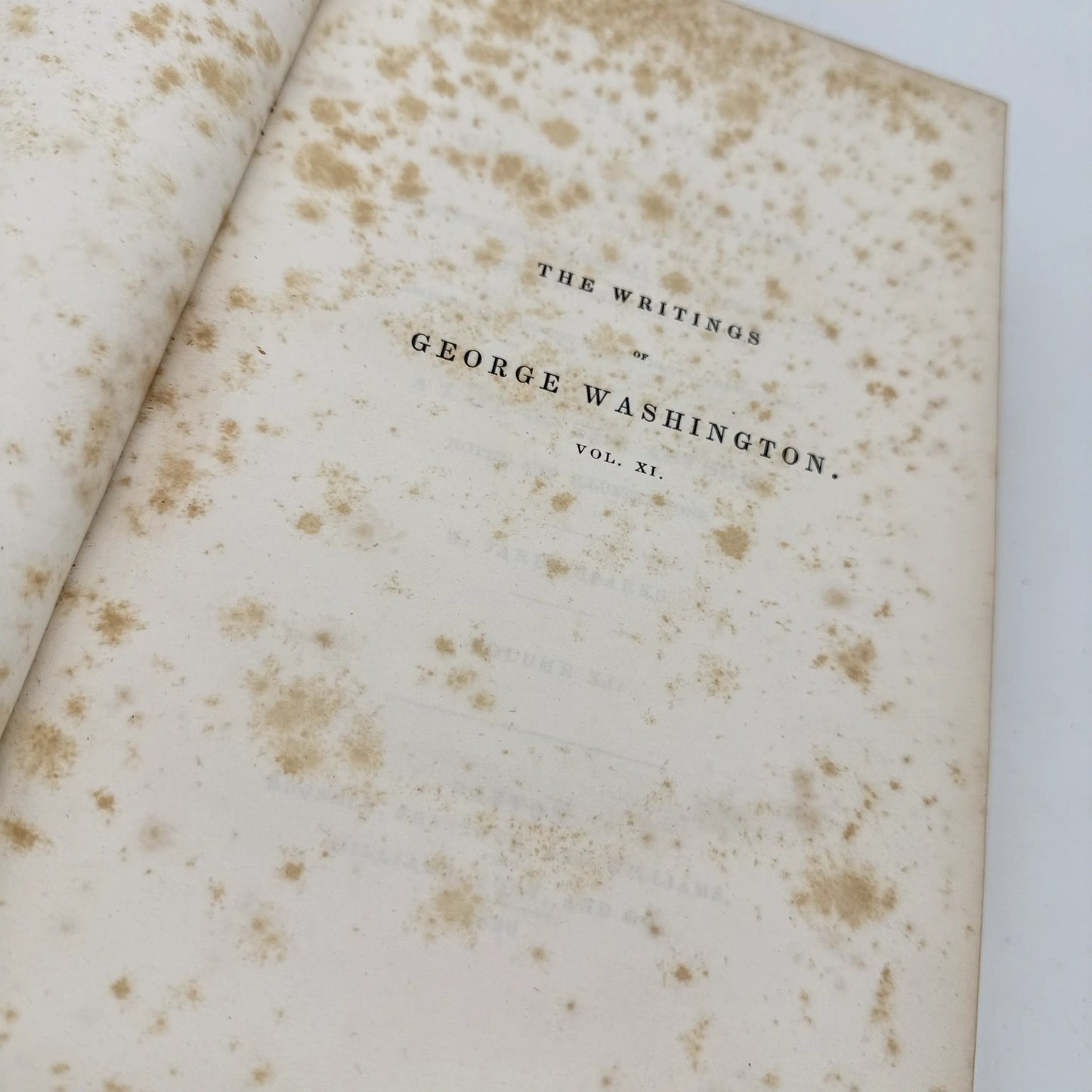 "The Writings of George Washington" by Jared Sparks