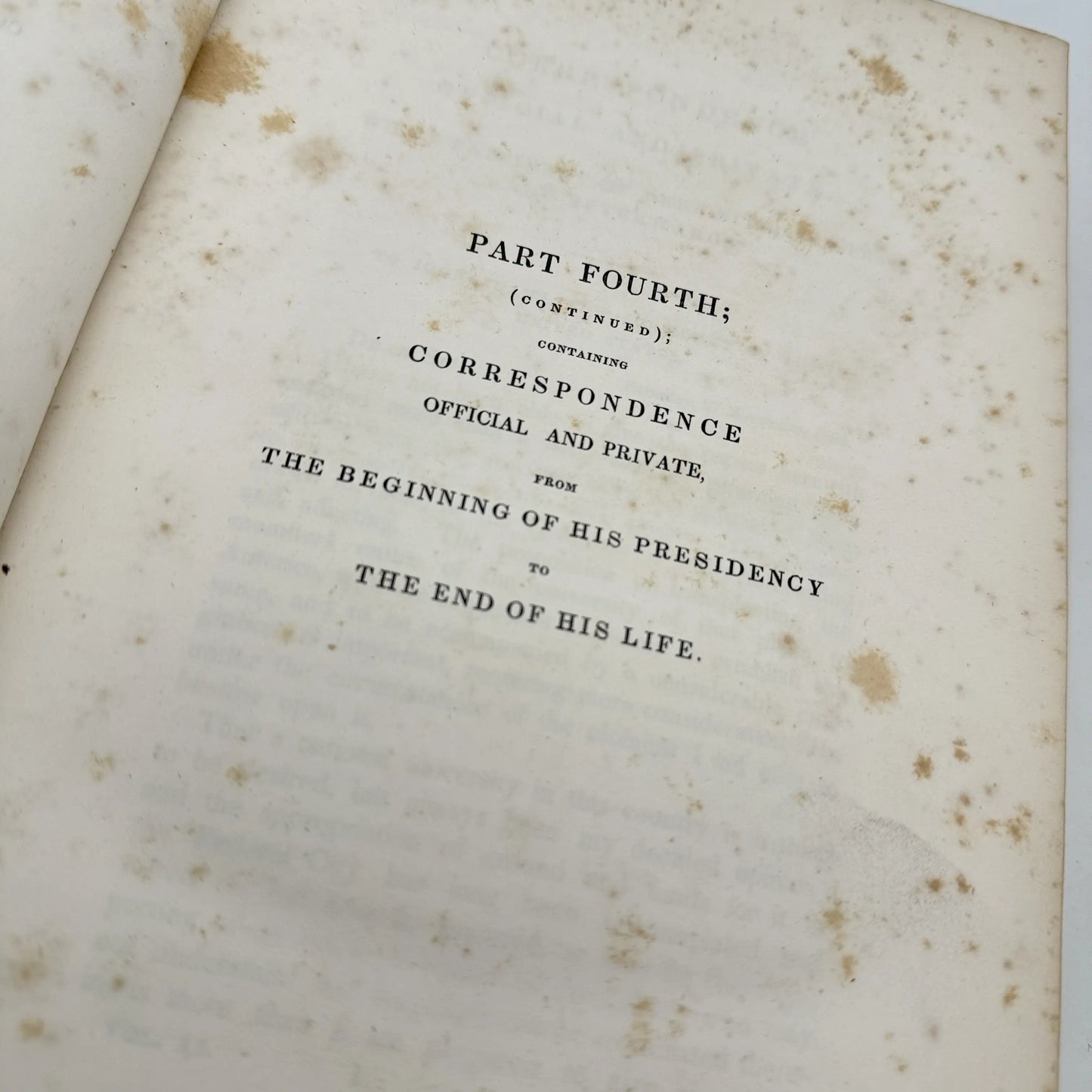 "The Writings of George Washington" by Jared Sparks