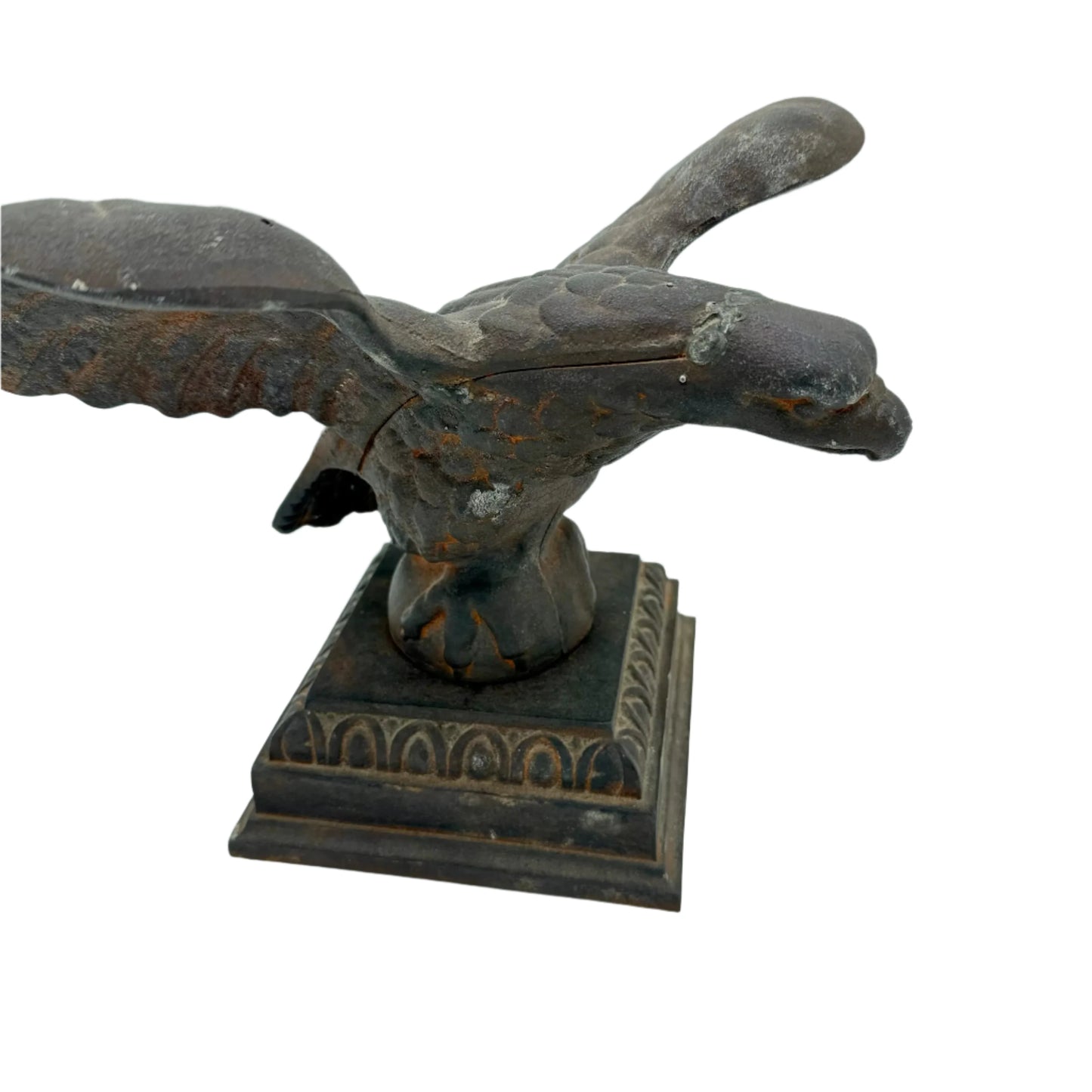 Top view of the Cast Iron Eagle from The History List store.