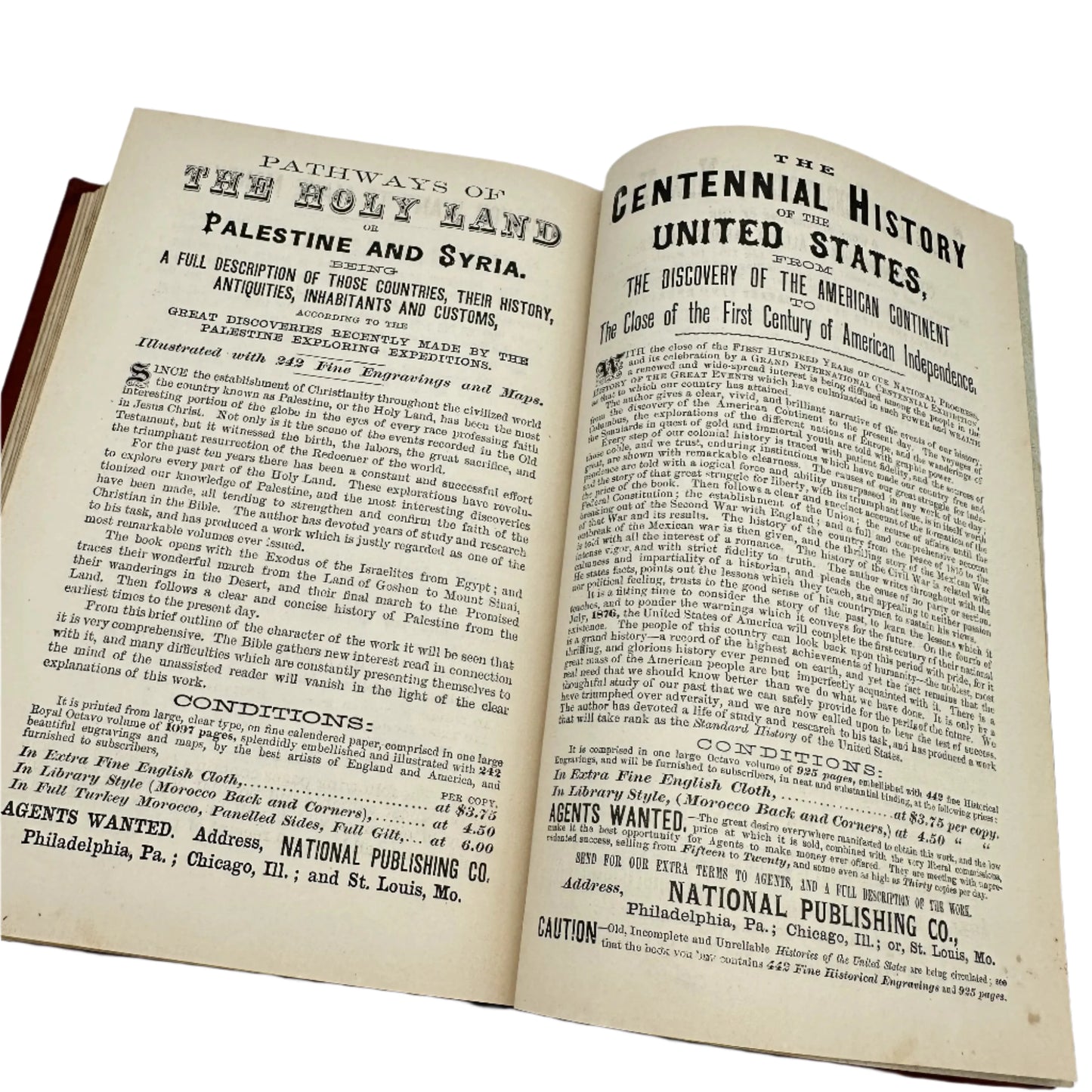 1876 "History of the Centennial Exhibition" by James D. McCabe