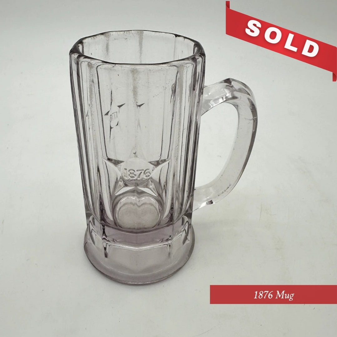 1876 Philadelphia World's Fair Centennial Exposition Glassware from Gillinder and Co.